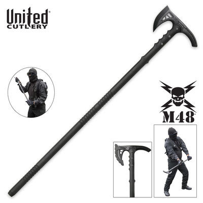 M48 Kommando Survival Axe Tactical Hiking Staff Hero Outdoors