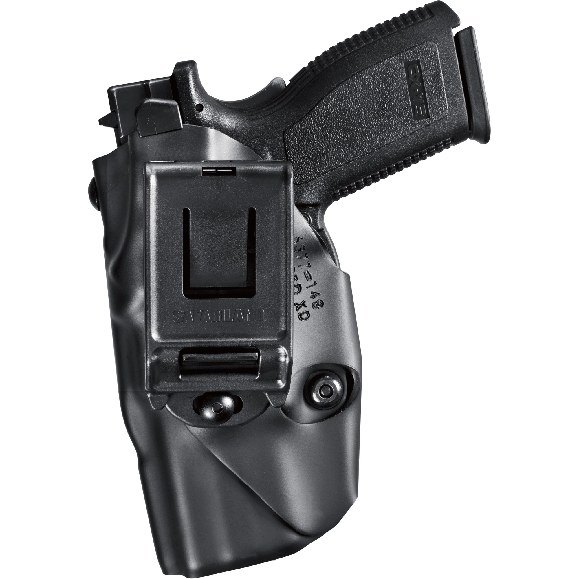 Model 6379 Als Concealment Clip-on Belt Holster For Glock 20 Gens 1-4