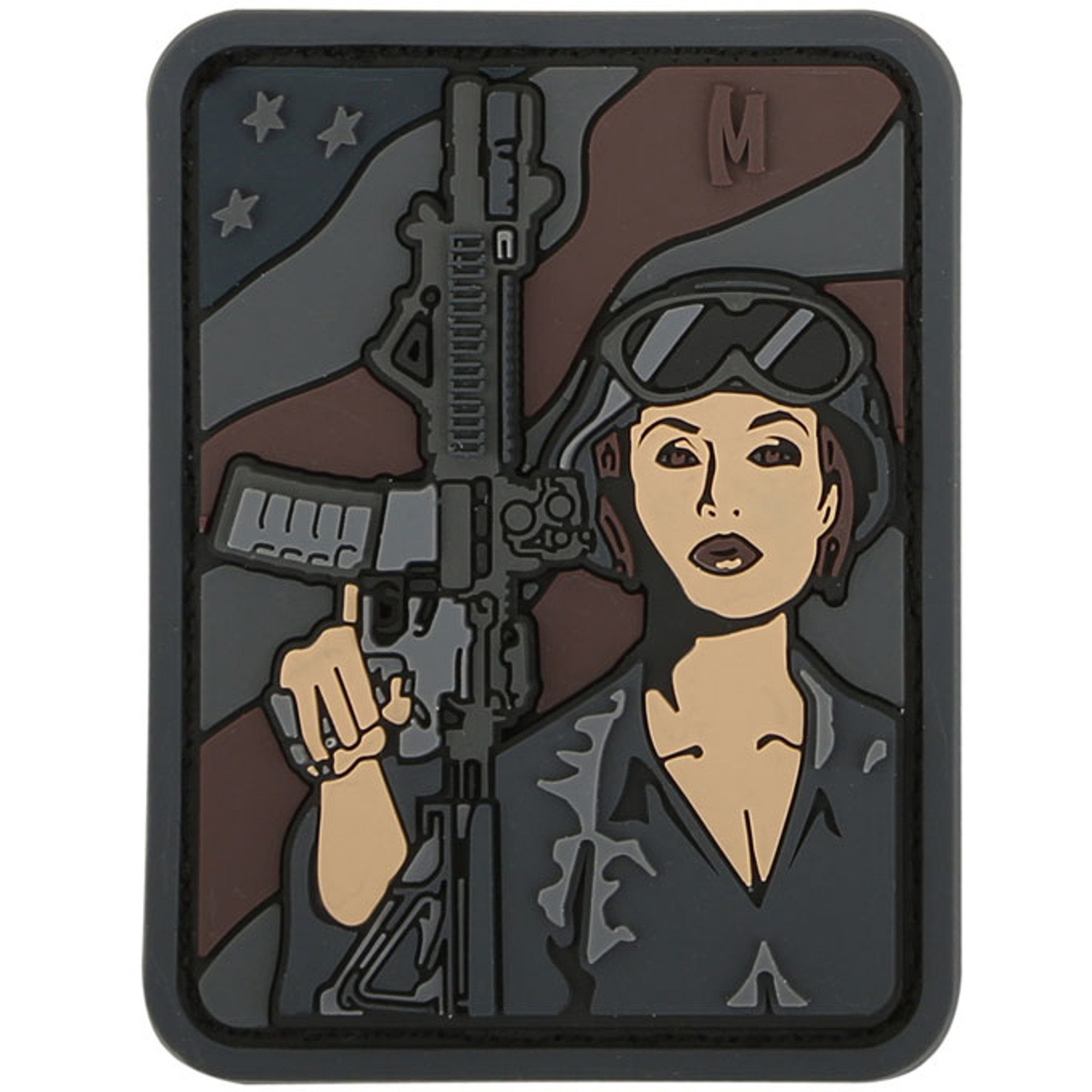 Soldier Girl PVC - Morale Patch - SWAT