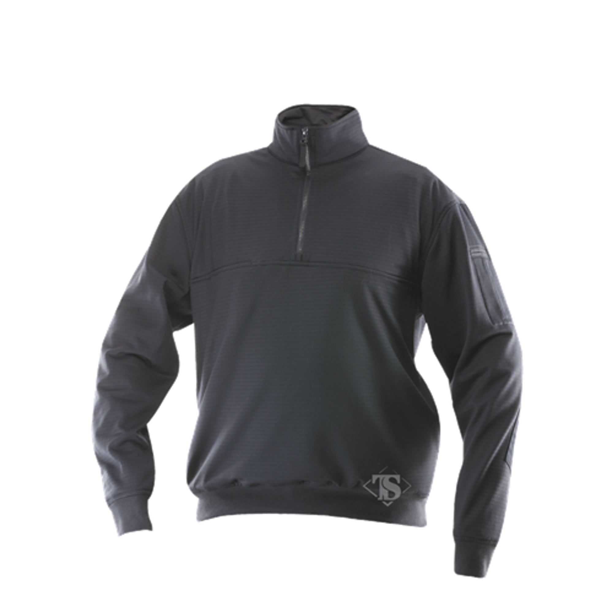 Grid Fleece Zip Thru Job Shirt - KRTSP-2077004