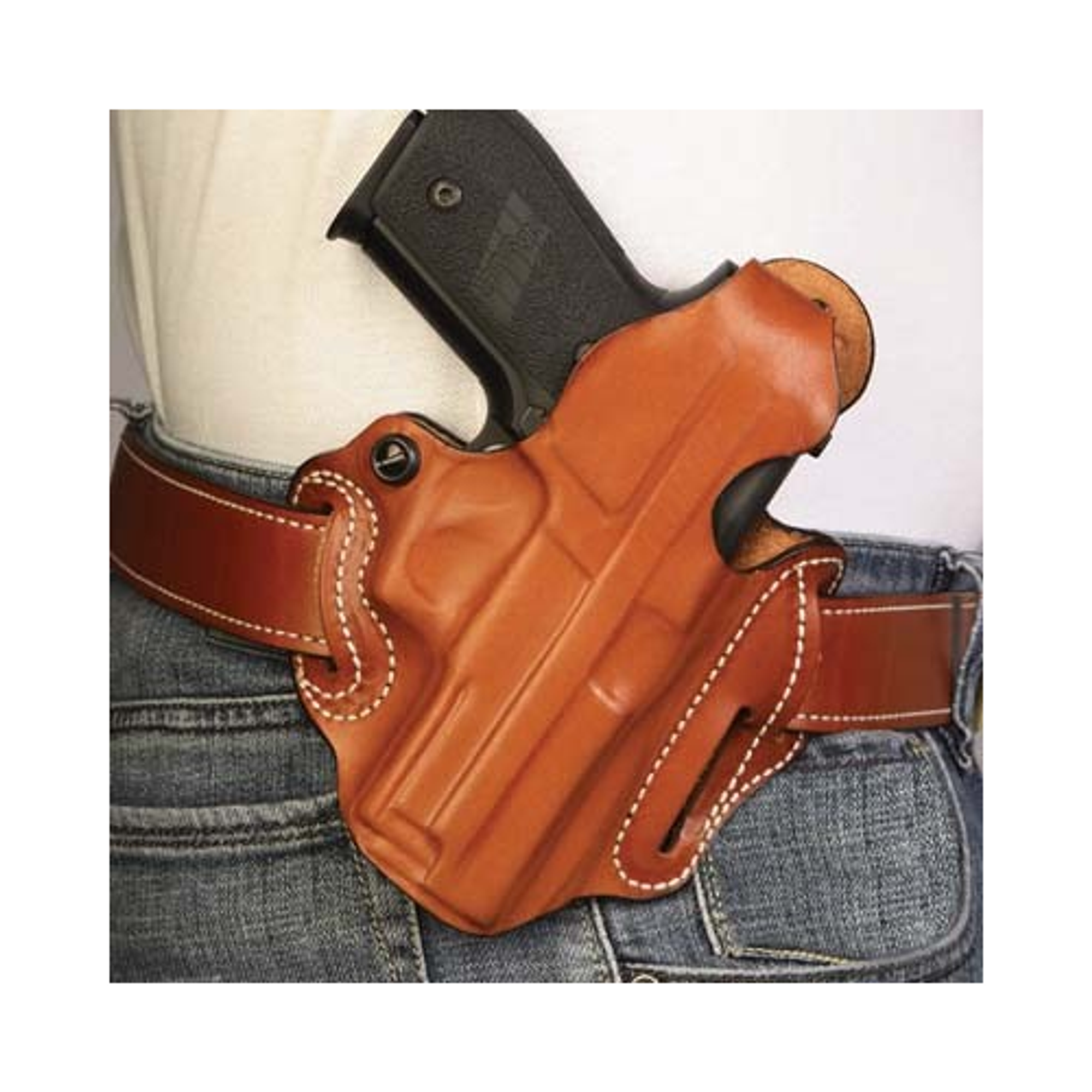 Thumb Break Scabbard Belt Holster - KRDL001BAR1Z0