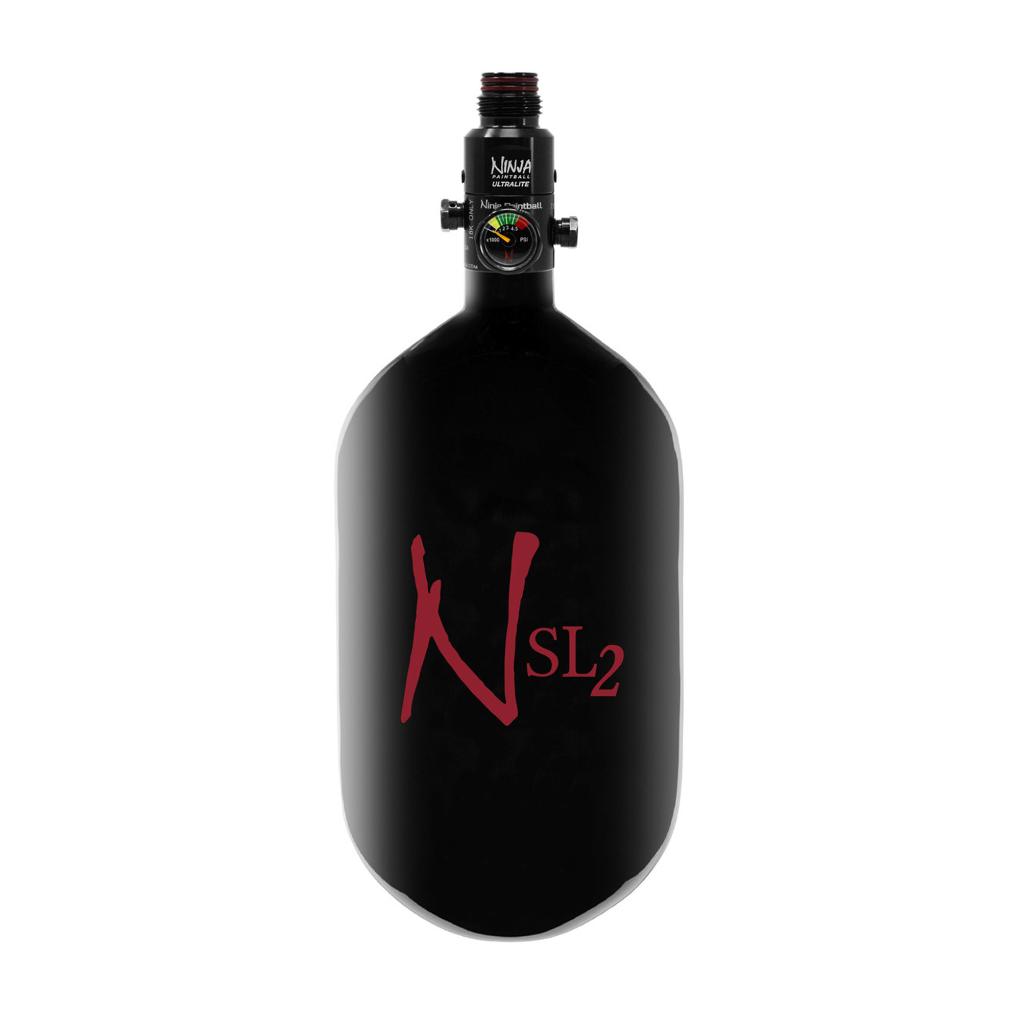 Ninja 68 4500 Super Lite 2 HPA Tank Black/Red