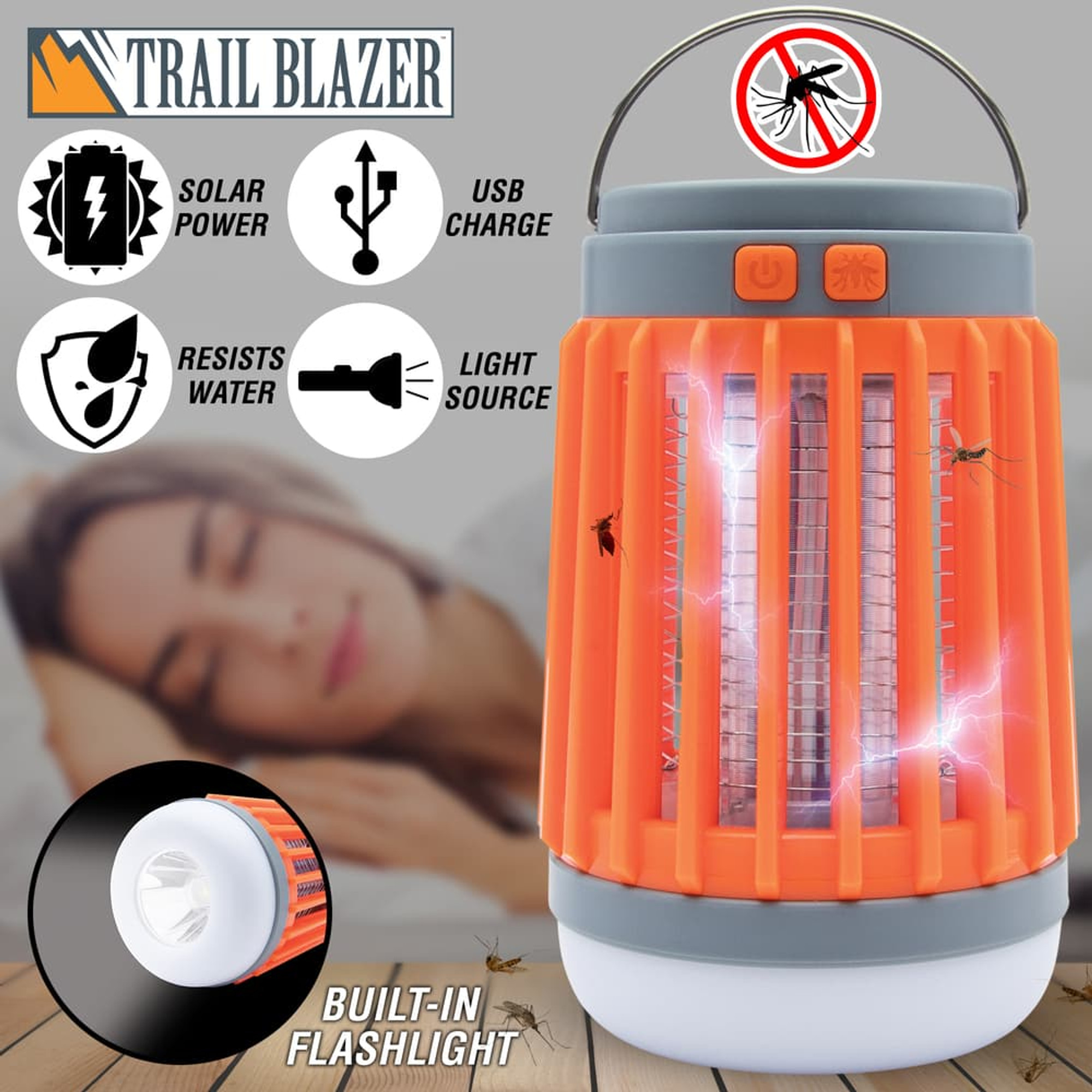 Trailblazer Camp Lantern And Bug Zapper 