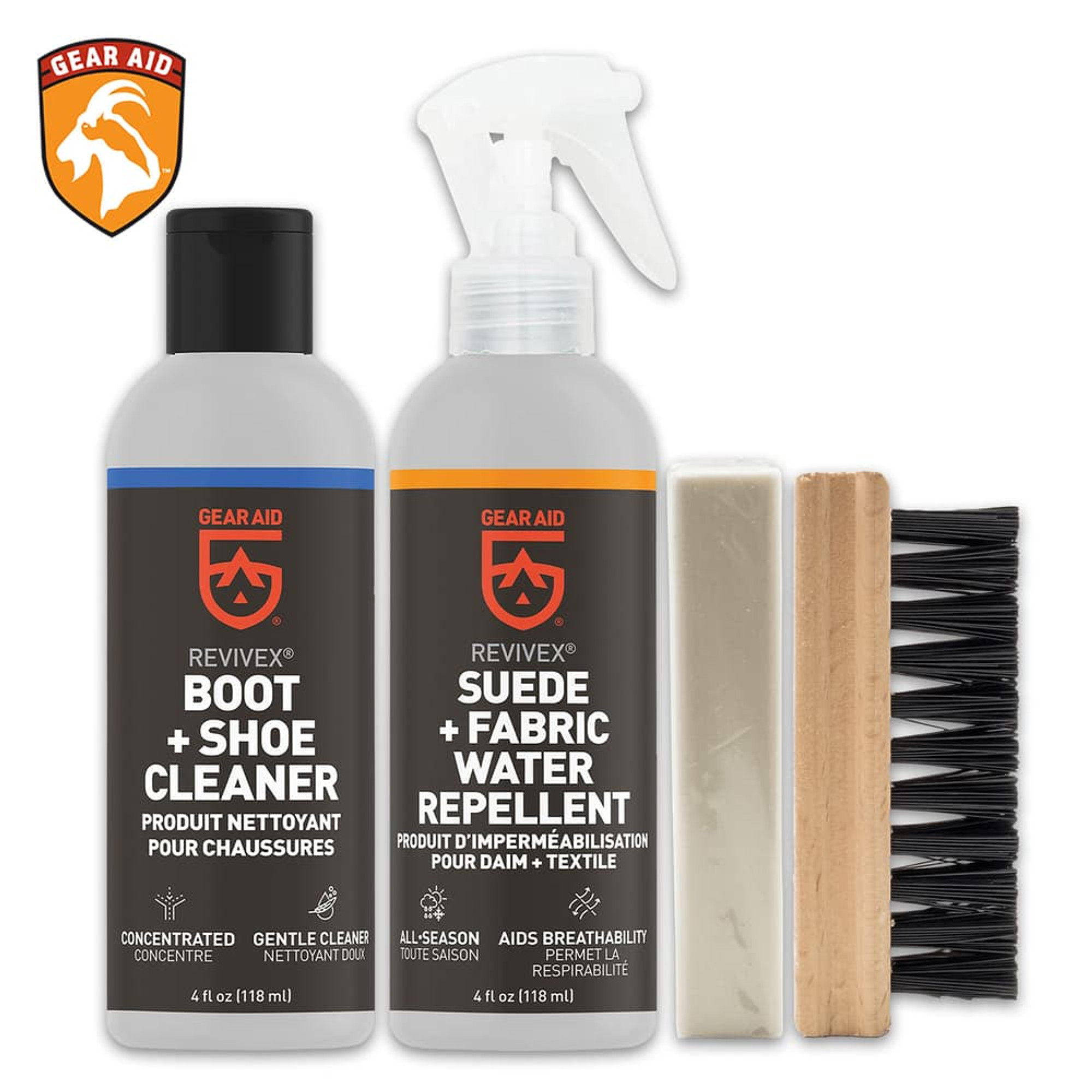 Revivex Suede And Fabric Boot Care Kit