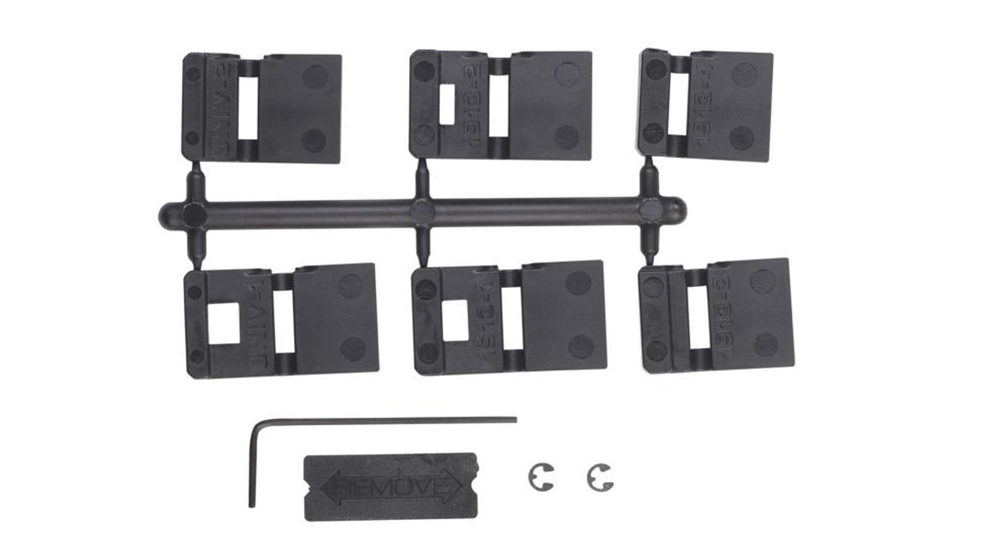 Key Kit - Tlr-7/tlr-8 - Includes Rail Locating Keys For Universal Or 1913 Picatinny Style Rails And Mounting Tools