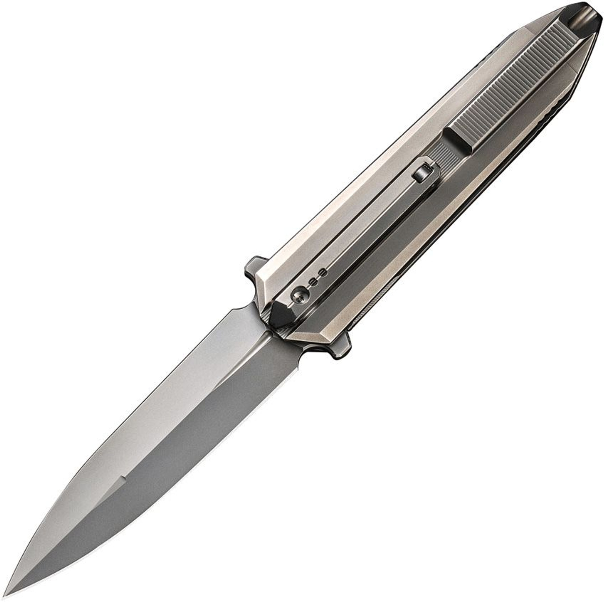 We Knife Diatomic Framelock Gray