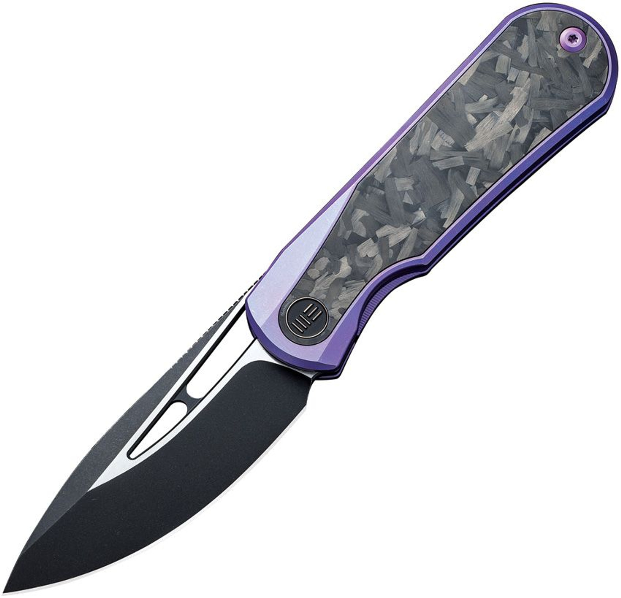  We Knife Baloo Framelock Purple CF