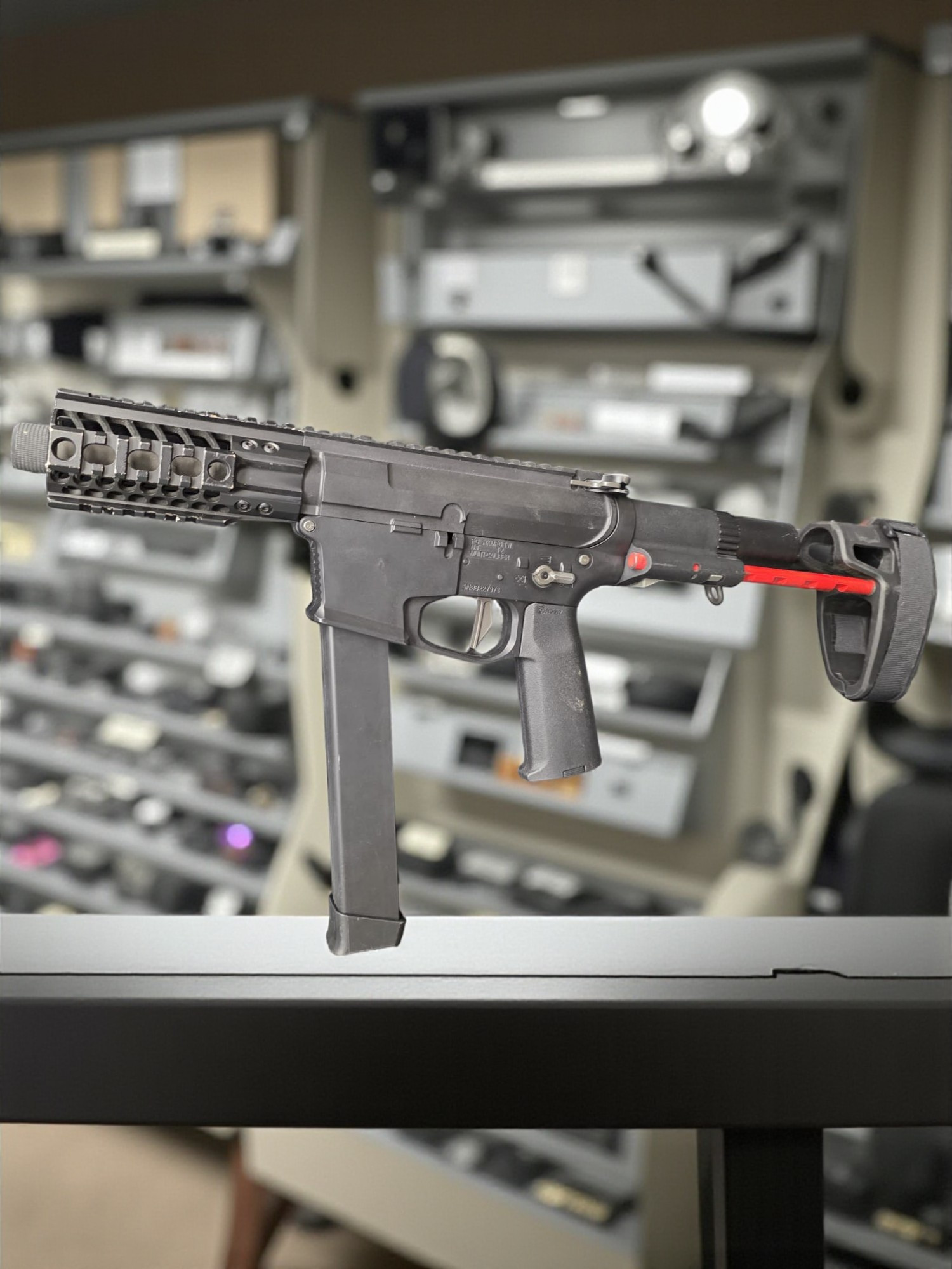 ARES M45-S Airsoft AEG SMG w/ Collapsible Stock - BONEYARD