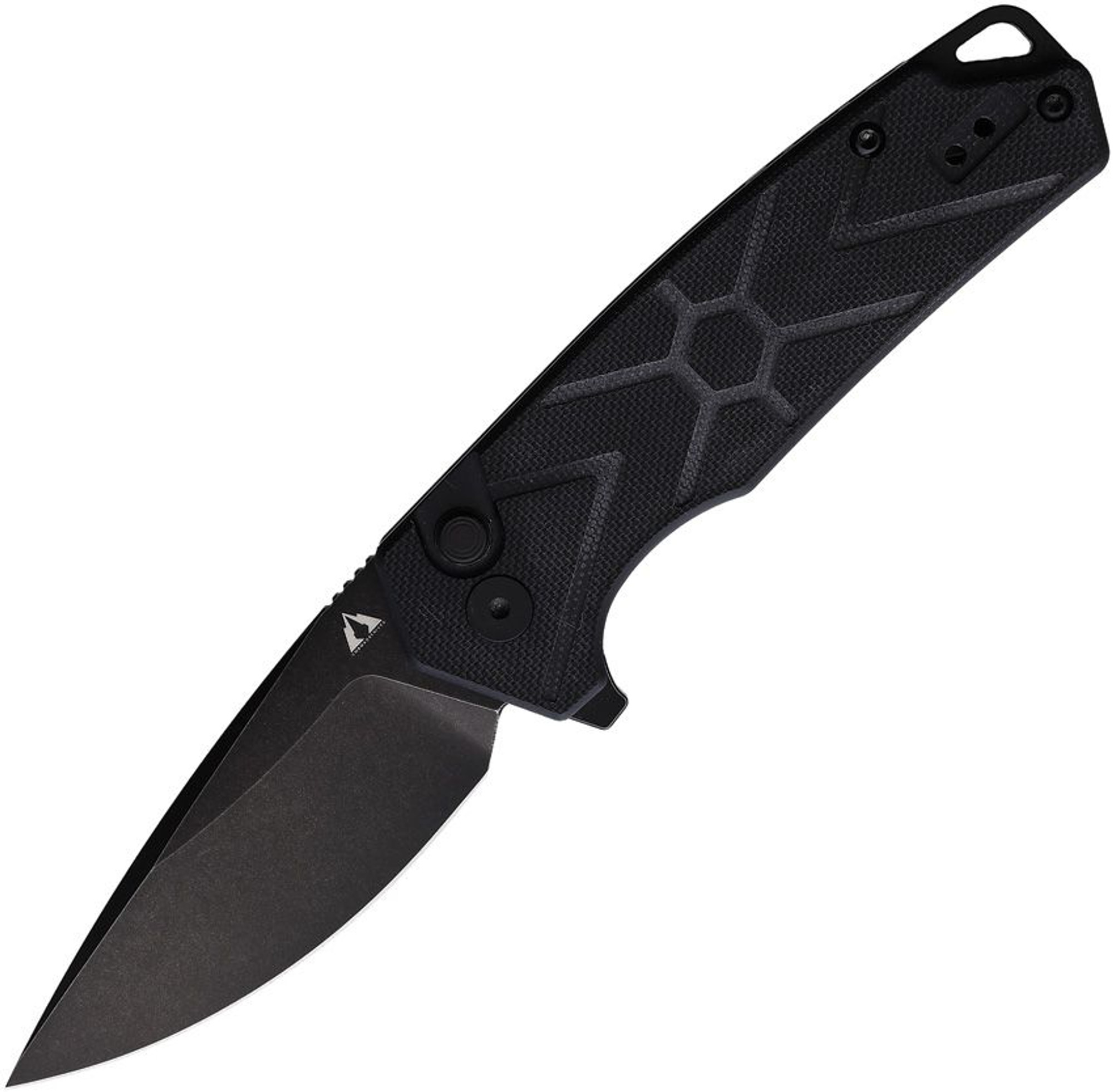 Button Lock Black G10