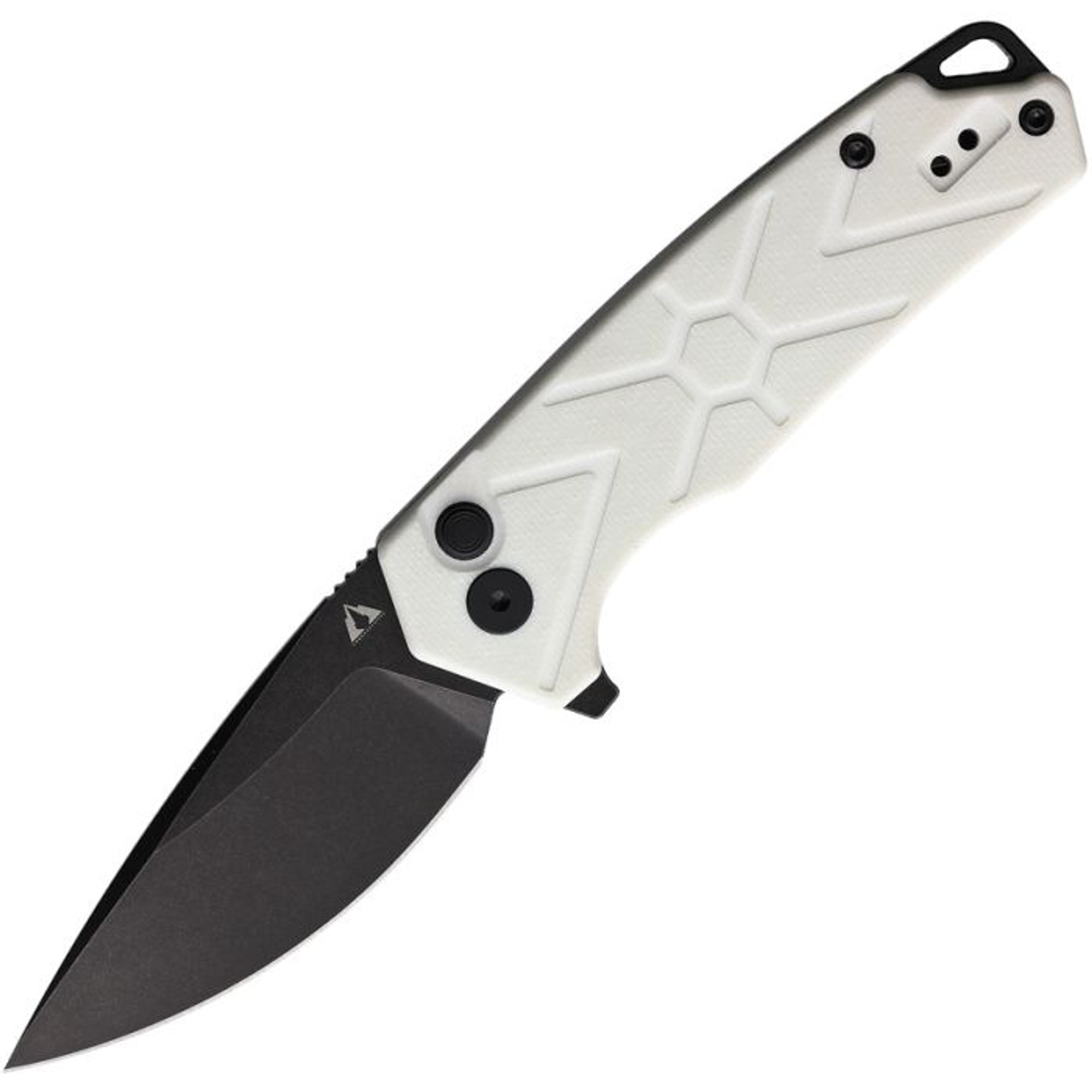 Button Lock White G10