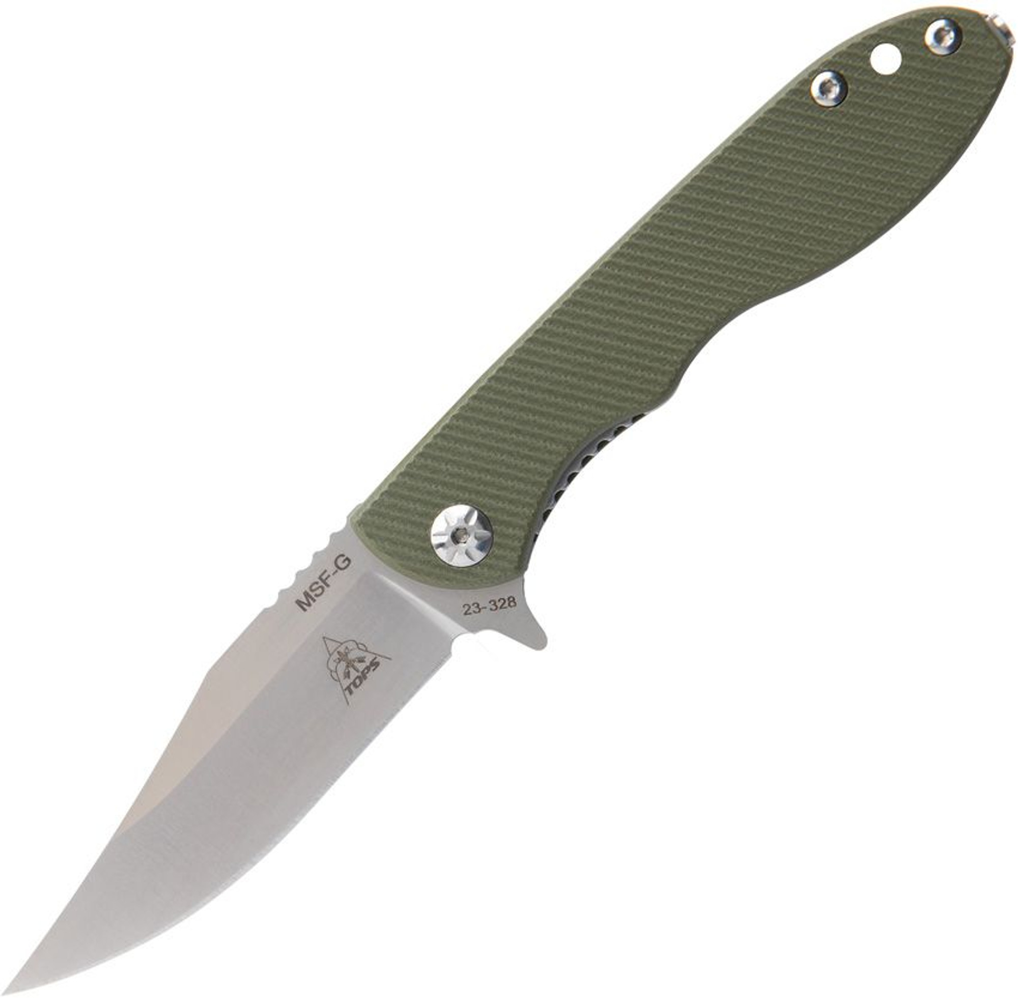 MSF Linerlock Green Elmax
