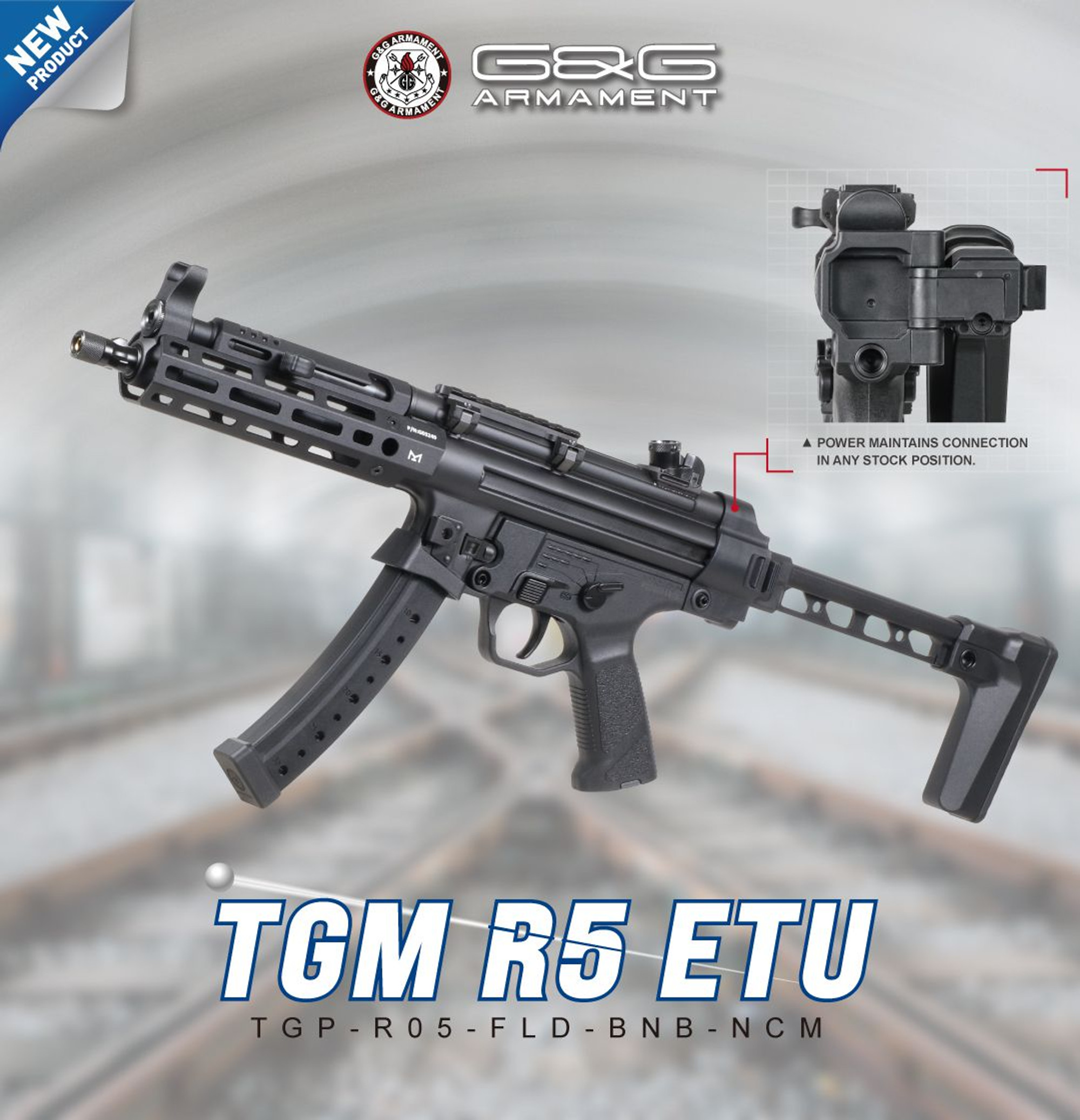 G&G TGM R5 ETU - New MP5