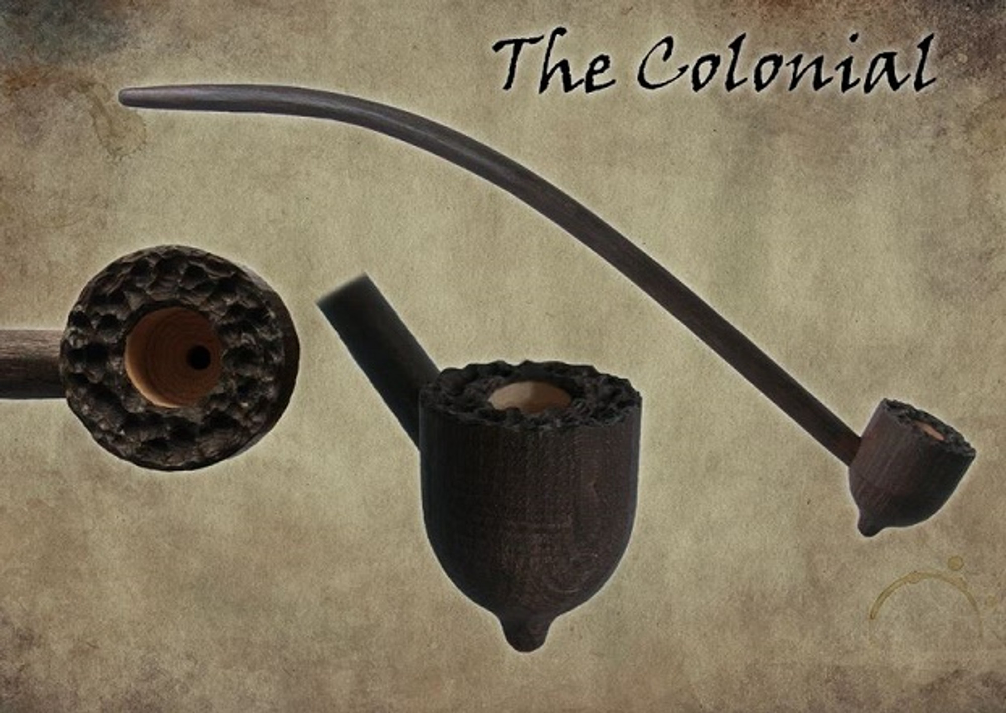 MacQueen Pipes 'The Colonial' - Cherry Wood