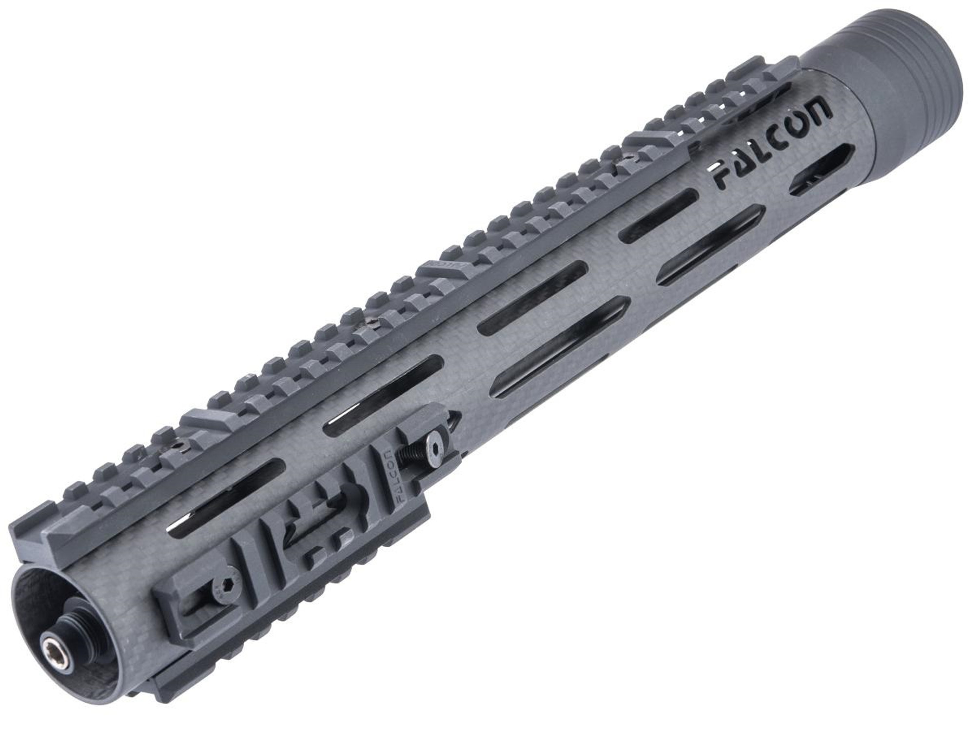 Falcon Inc "Carbon1" Carbon Fiber Handguard Kit for Tokyo Marui MWS Gas Blowback Airsoft Rifles (Size: 14" Handguard)