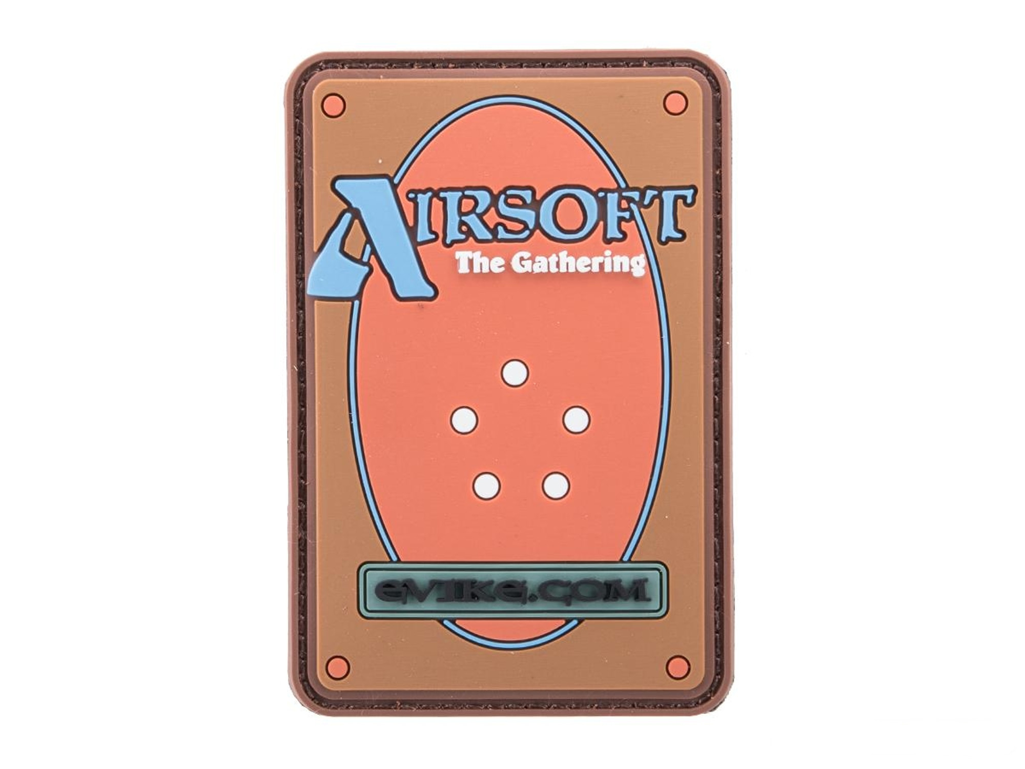 "Airsoft the Gathering" PVC Morale Patch