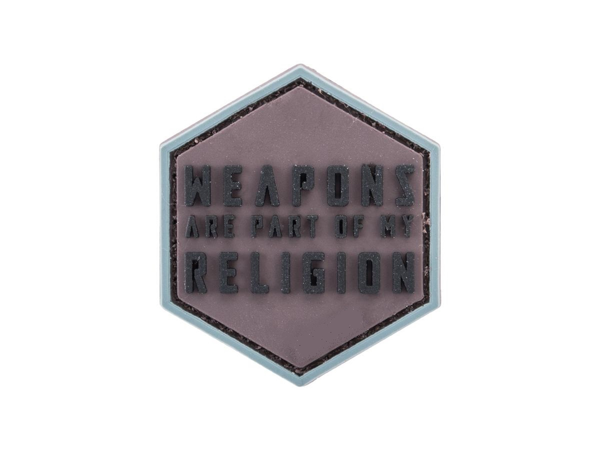 "Operator Profile PVC Hex Patch" (Style: Weapon Religion)