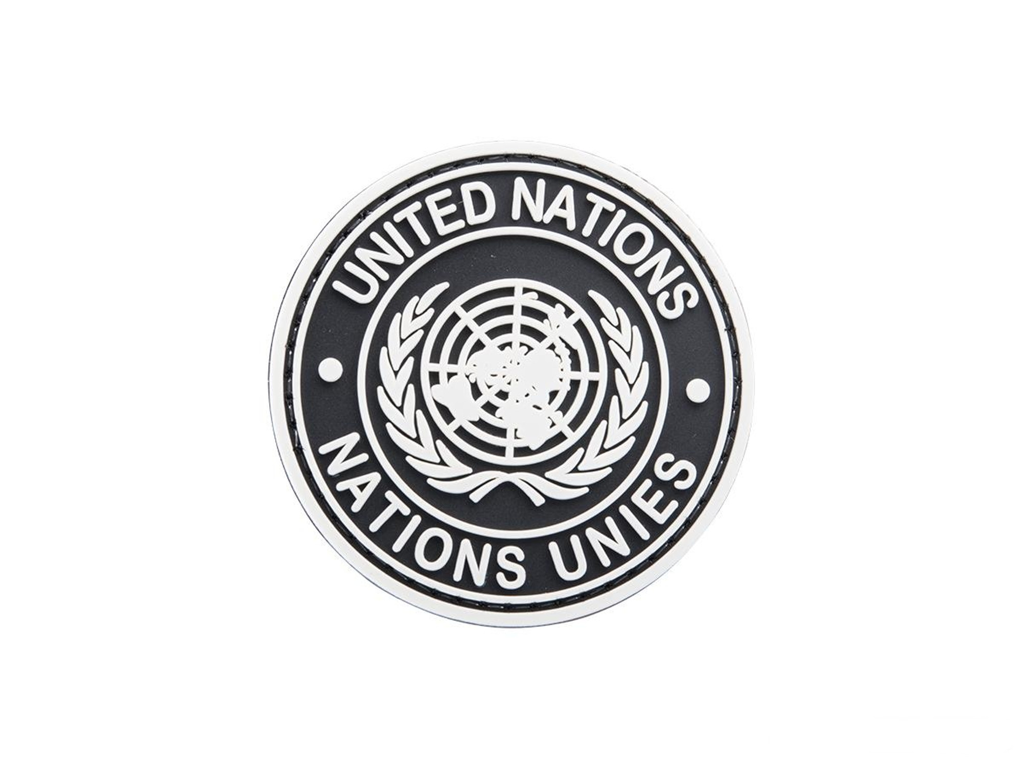 "United Nations Logo" PVC Morale Patch