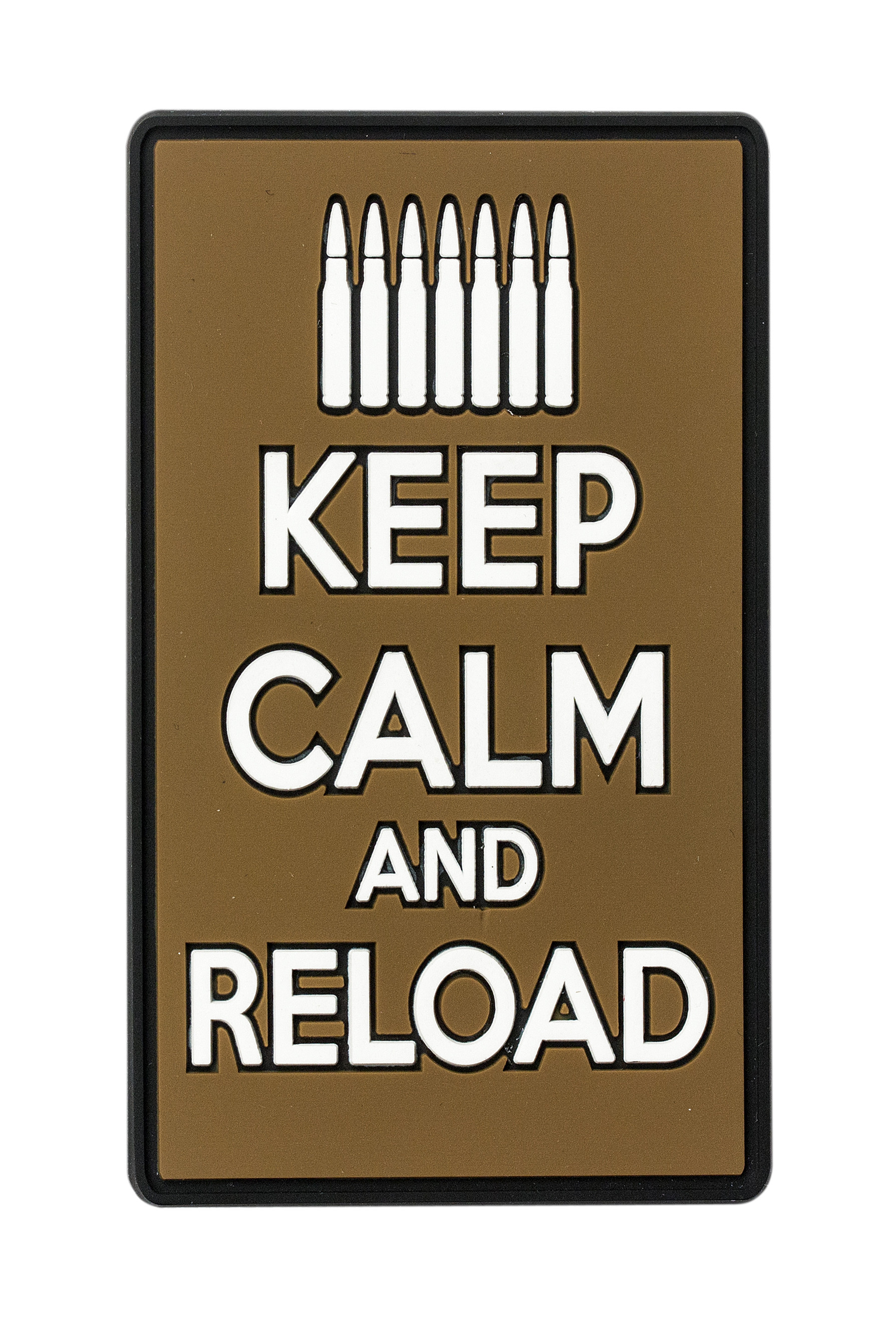 Rubber Patch - Keep Calm And Reload - KRVDT07-0979007000