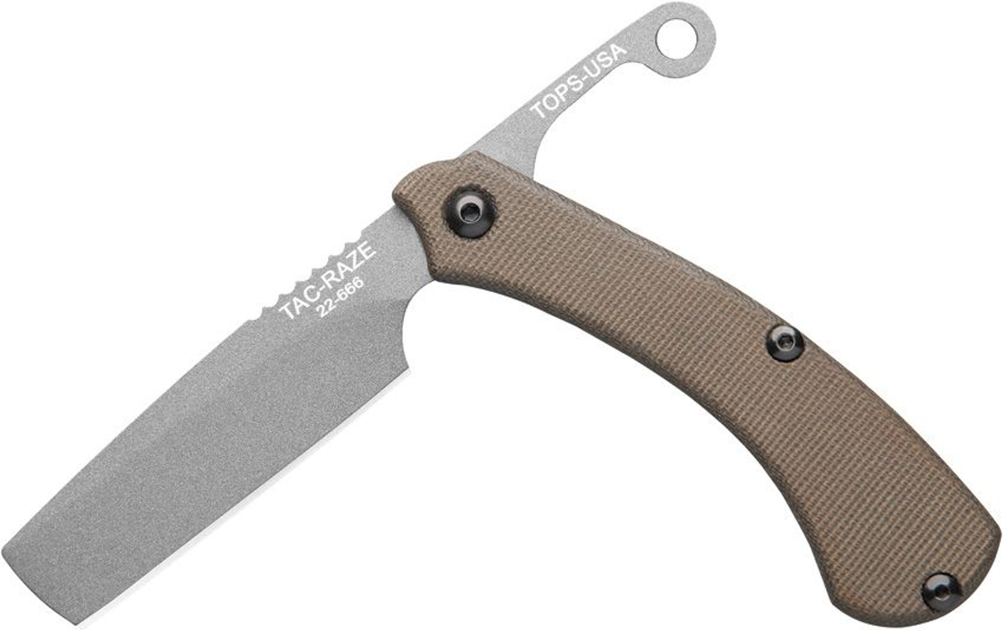 Tac-Raze Folder Grn Razor