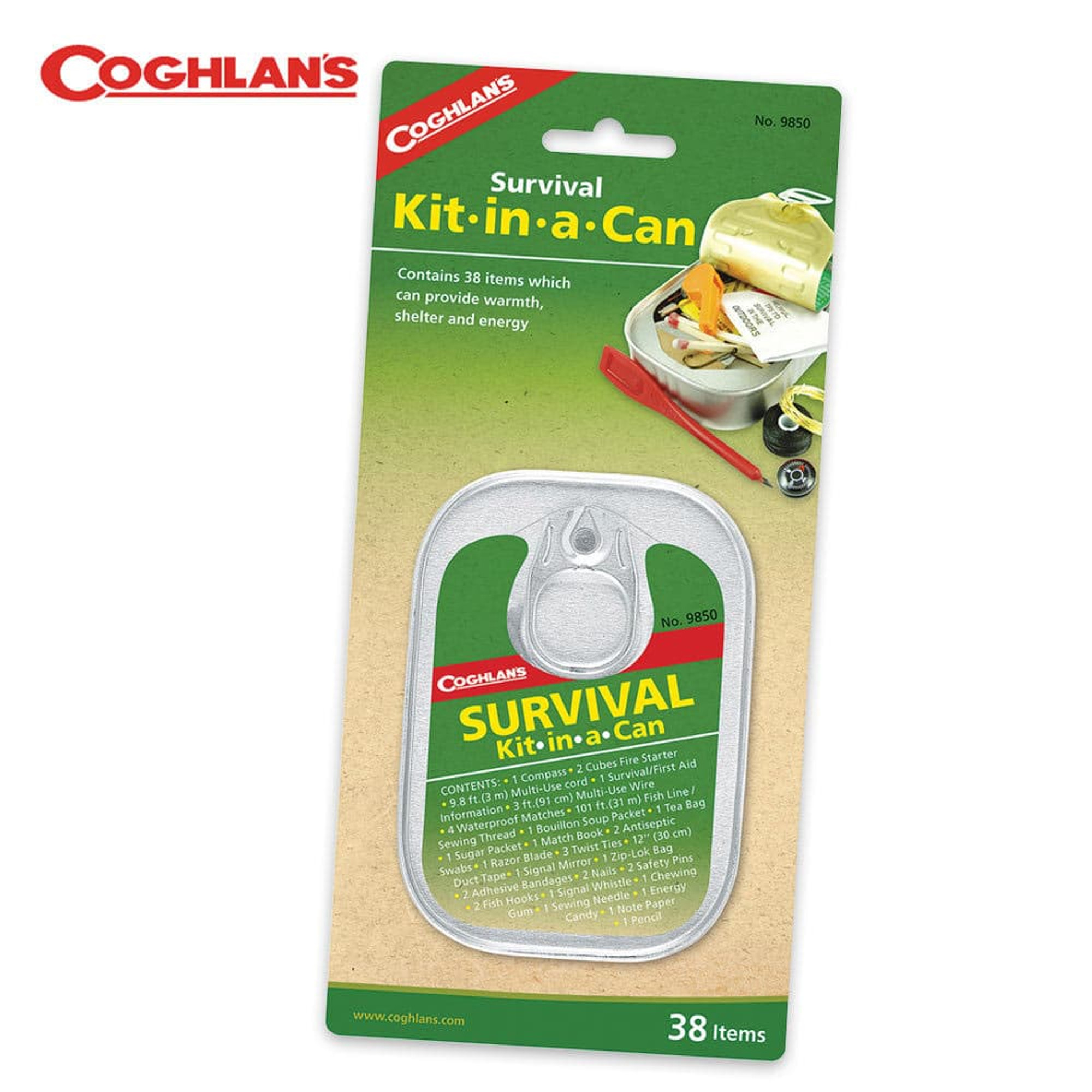 Coghlans Survival In A Can Survival Kit