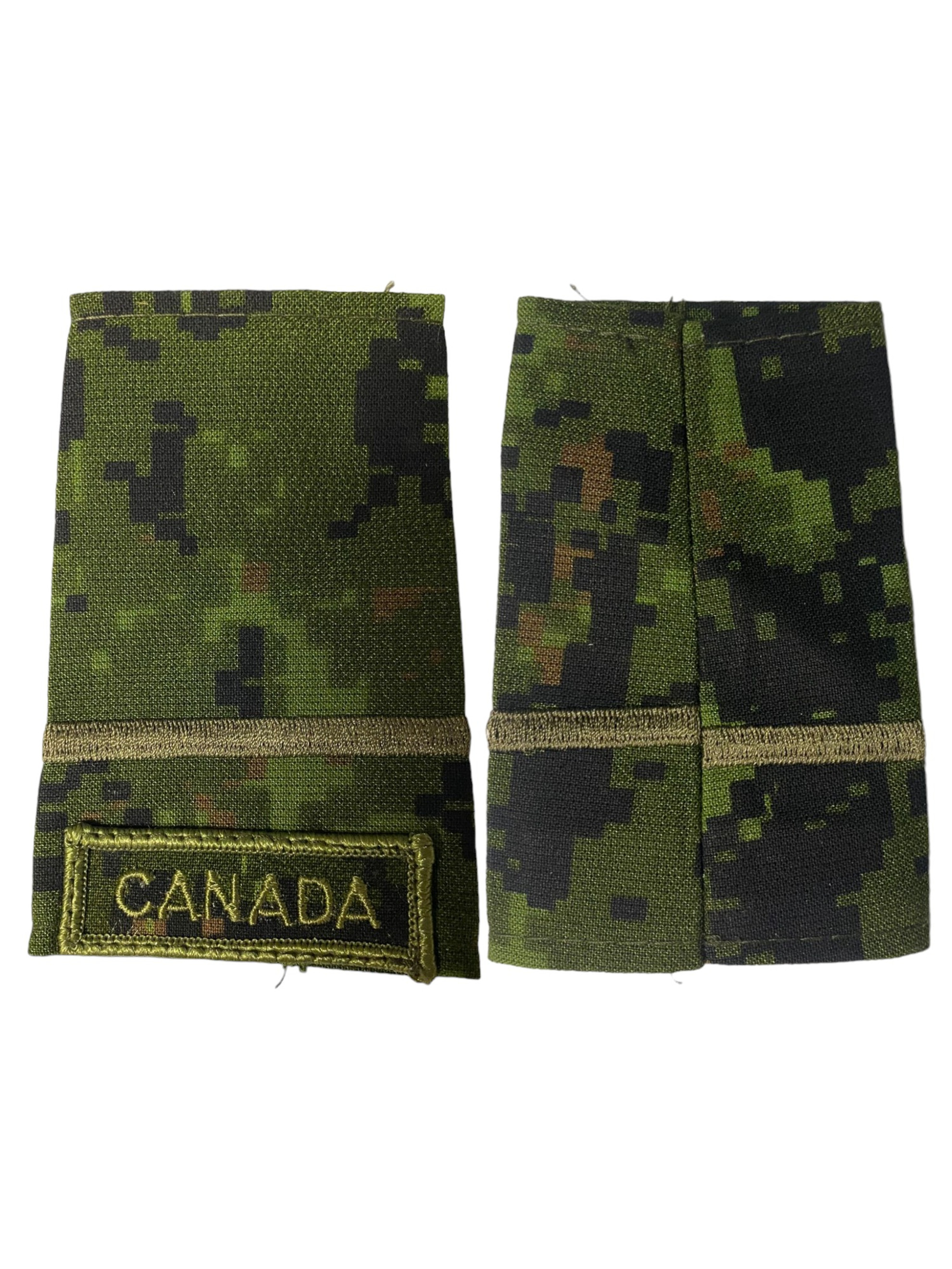 Canadian Armed Forces Cadpat Rank Epaulets Army - Officer Cadet
