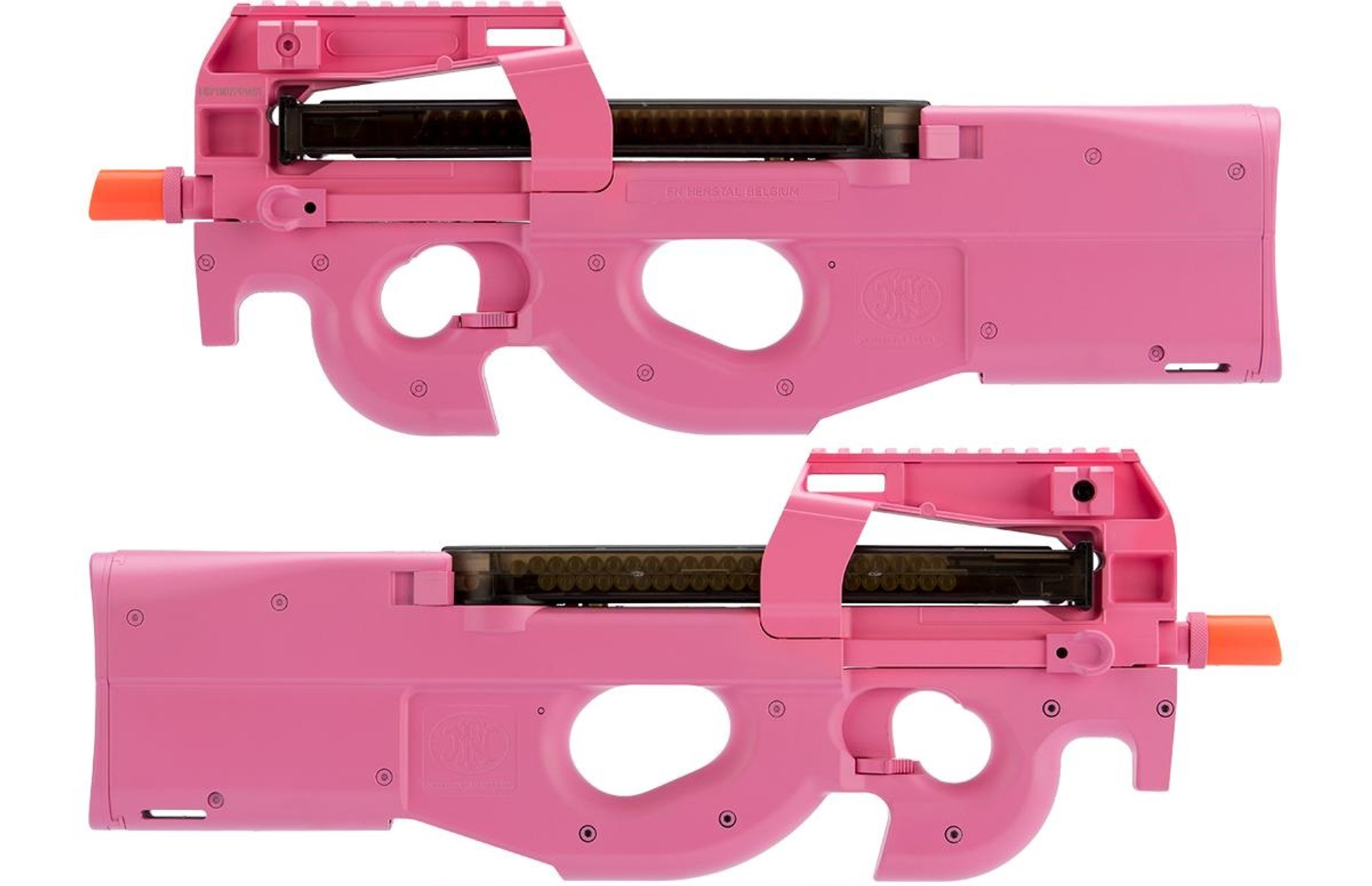 FN Herstal Licensed P90 Full Size Metal Gearbox Airsoft AEG (Colour: Pink)