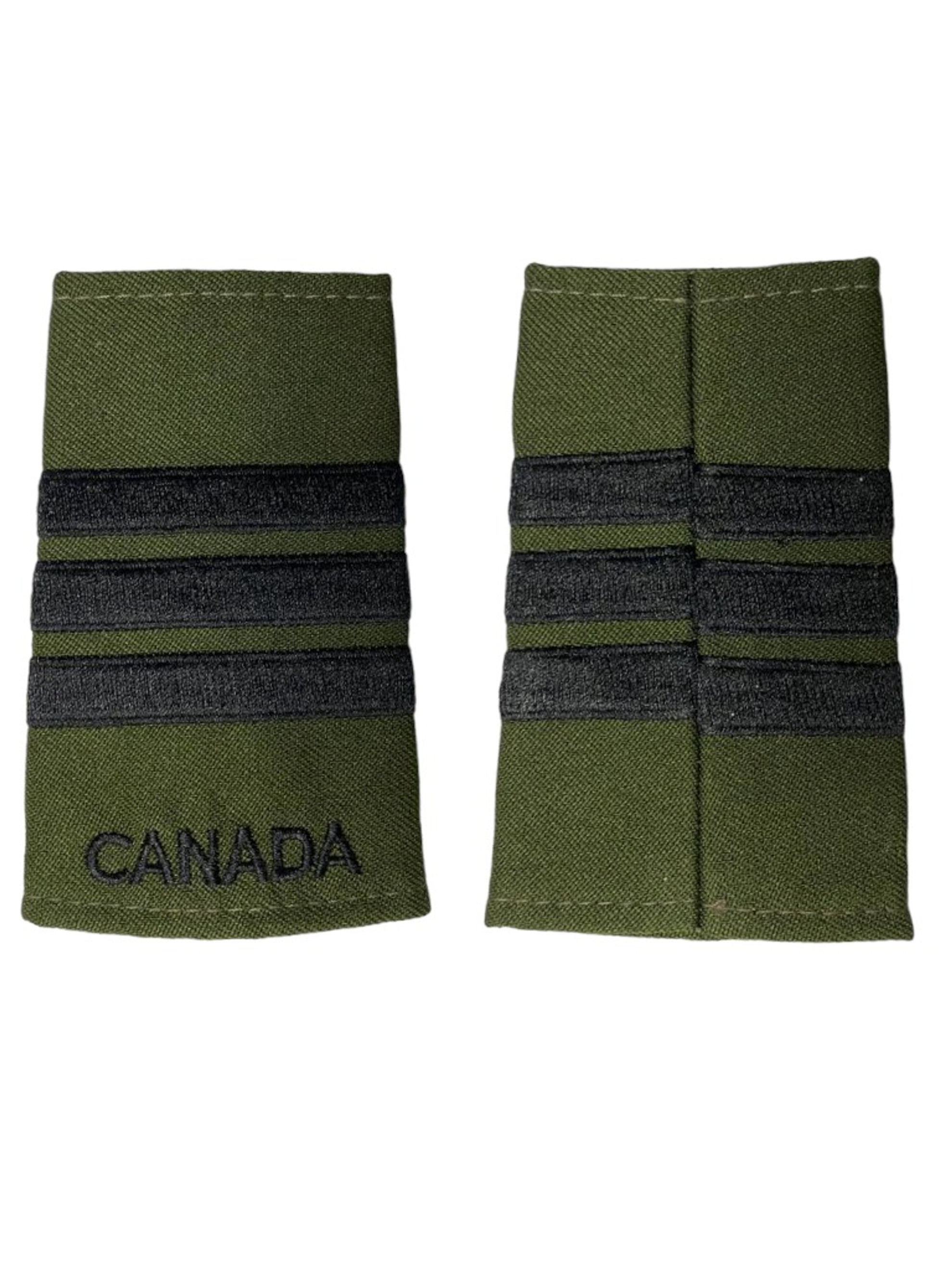 Canadian Armed Forces Green Rank Epaulets Navy - Commander