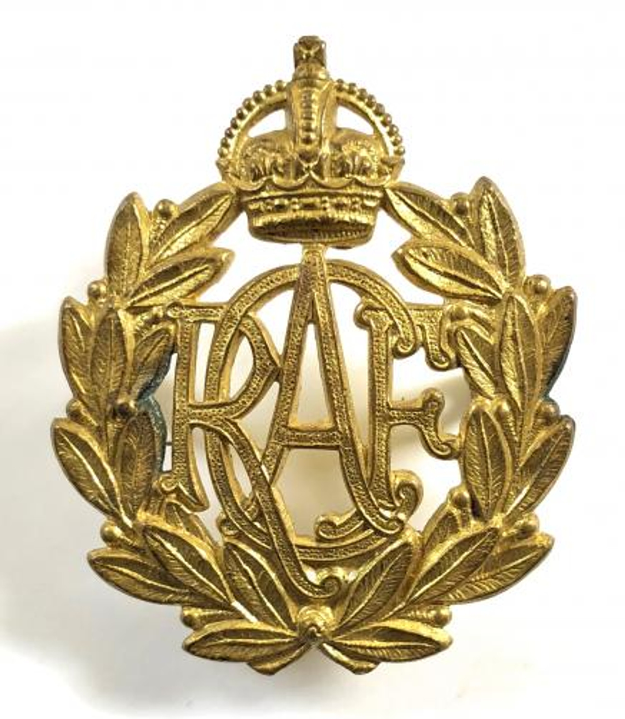 RCAF King's Crown Cap Badge