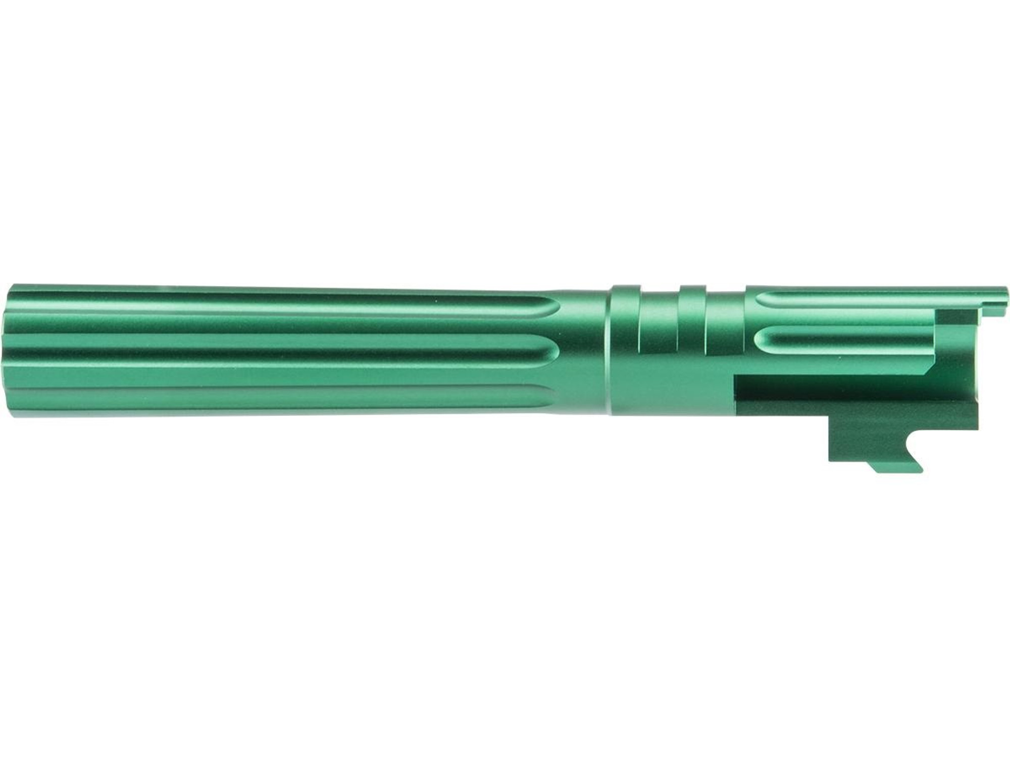 EDGE Airsoft "WARP" Aluminum Fixed Outer Barrel for 1911 / Hi-CAPA Gas Blowback Airsoft Pistols (Color: Green)