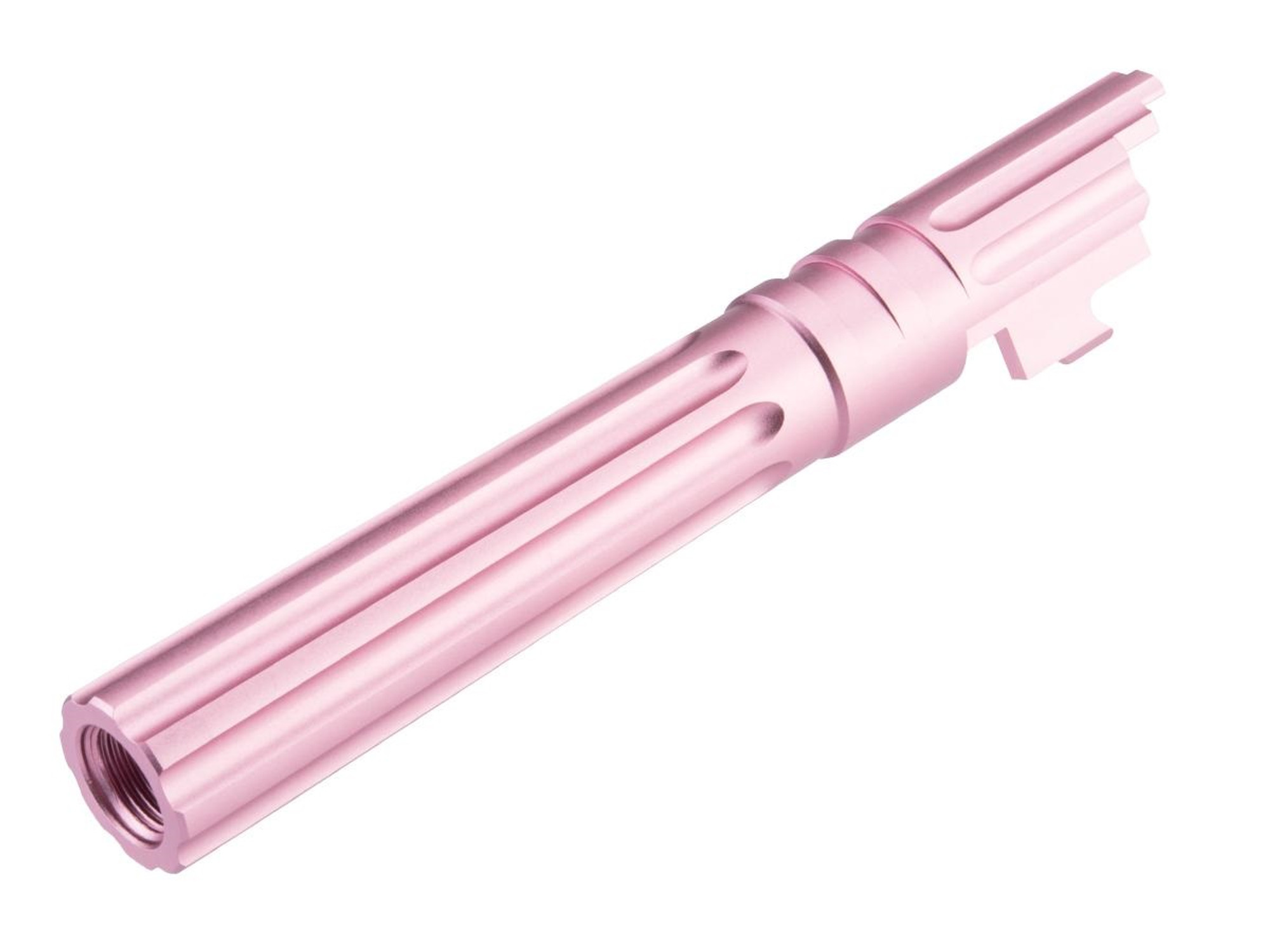 EDGE Airsoft "WARP" Aluminum Fixed Outer Barrel for 1911 / Hi-CAPA Gas Blowback Airsoft Pistols (Color: Pink)