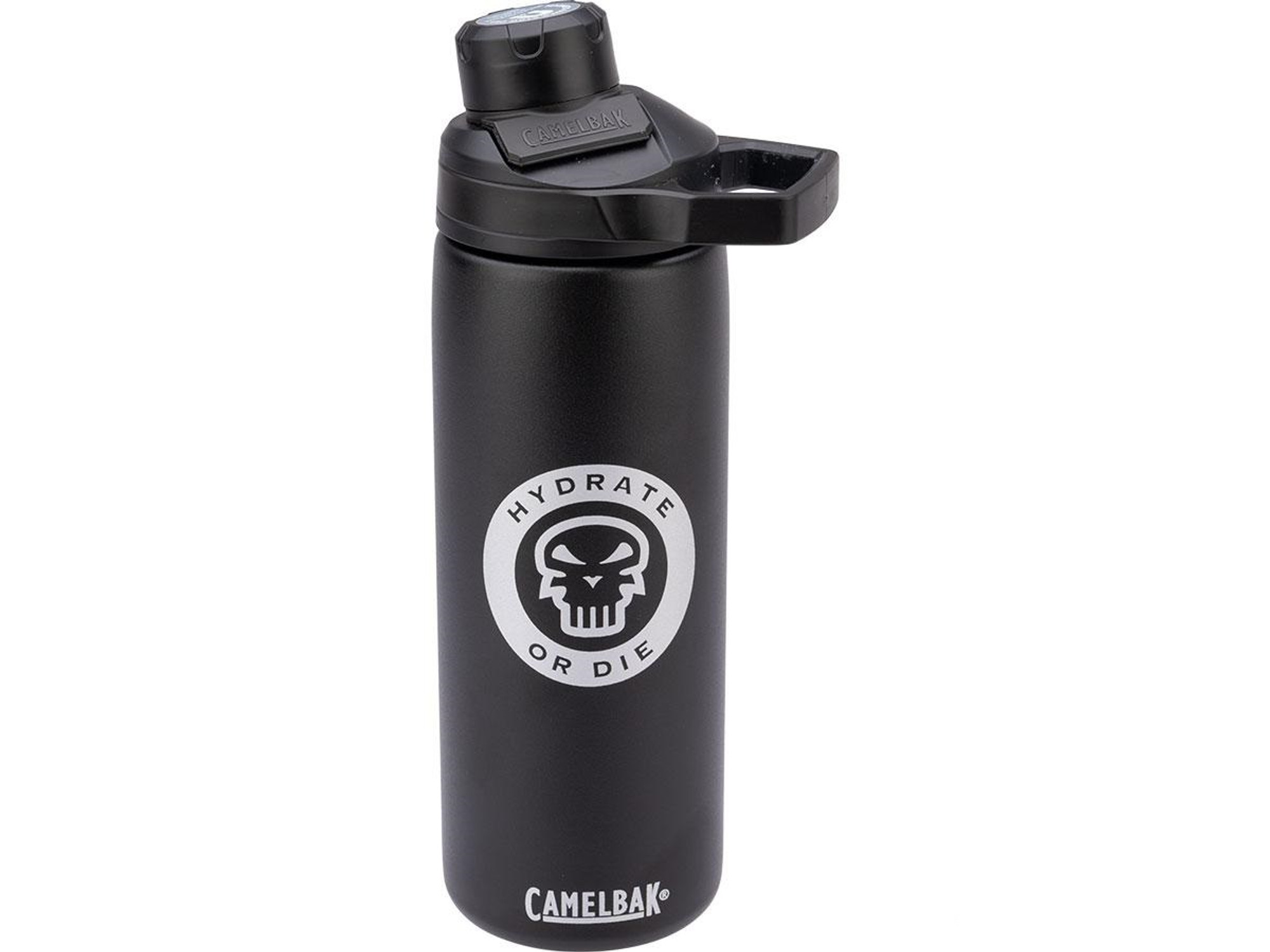 CamelBak Chute Mag Vacuum Insulated Stainless Steel Water Bottle (Size: 20oz / Black "Hydrate or Die")