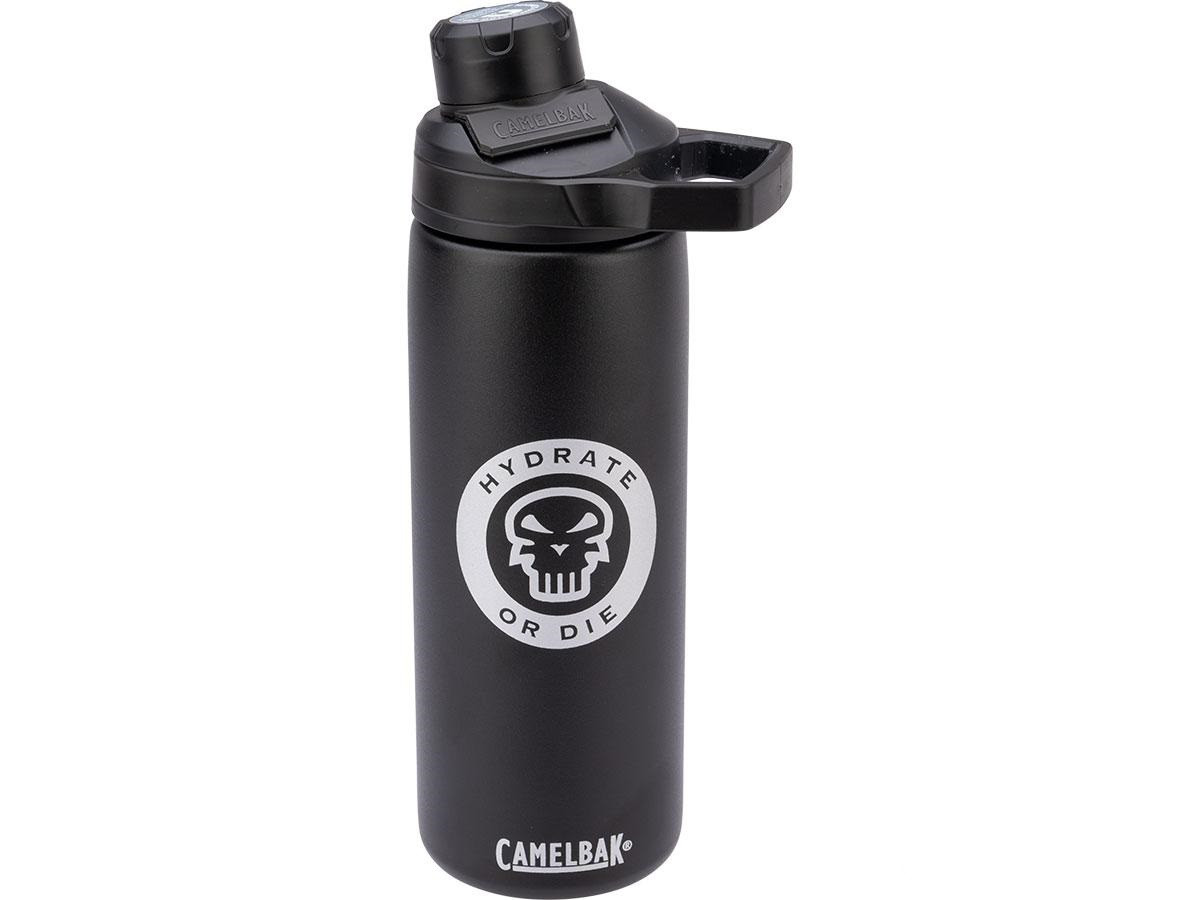CamelBak Chute Mag Vacuum Insulated Stainless Steel Water Bottle (Size: 20oz / Black "Hydrate or Die")