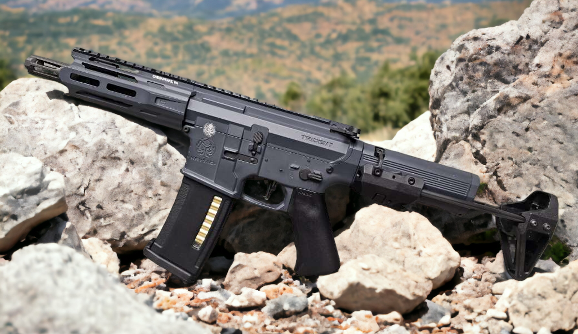 Krytac Trident MKII PDW-M Airsoft AEG Rifle - USED