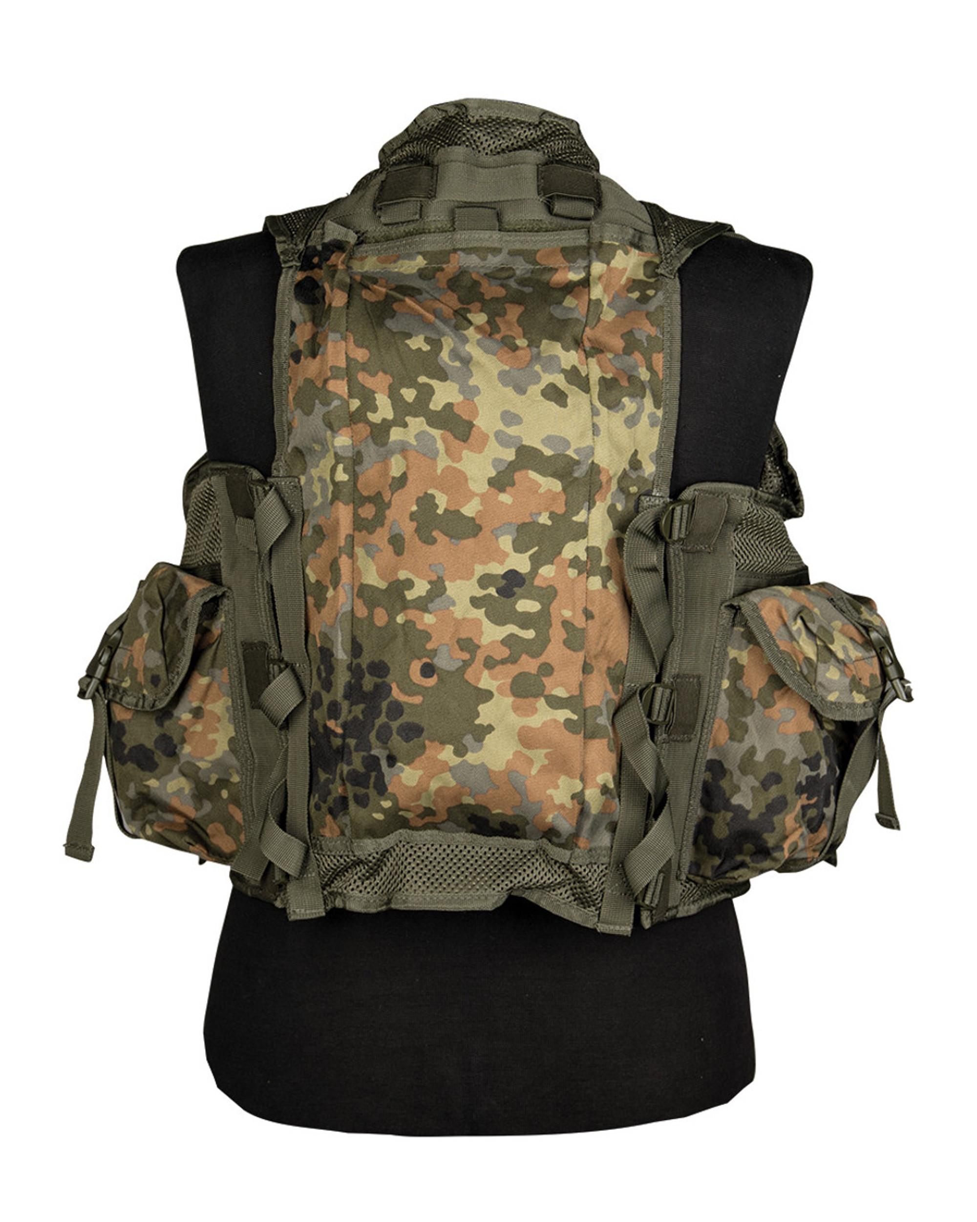 Mil-Tec Flecktarn 9 Pocket Tactical Vest