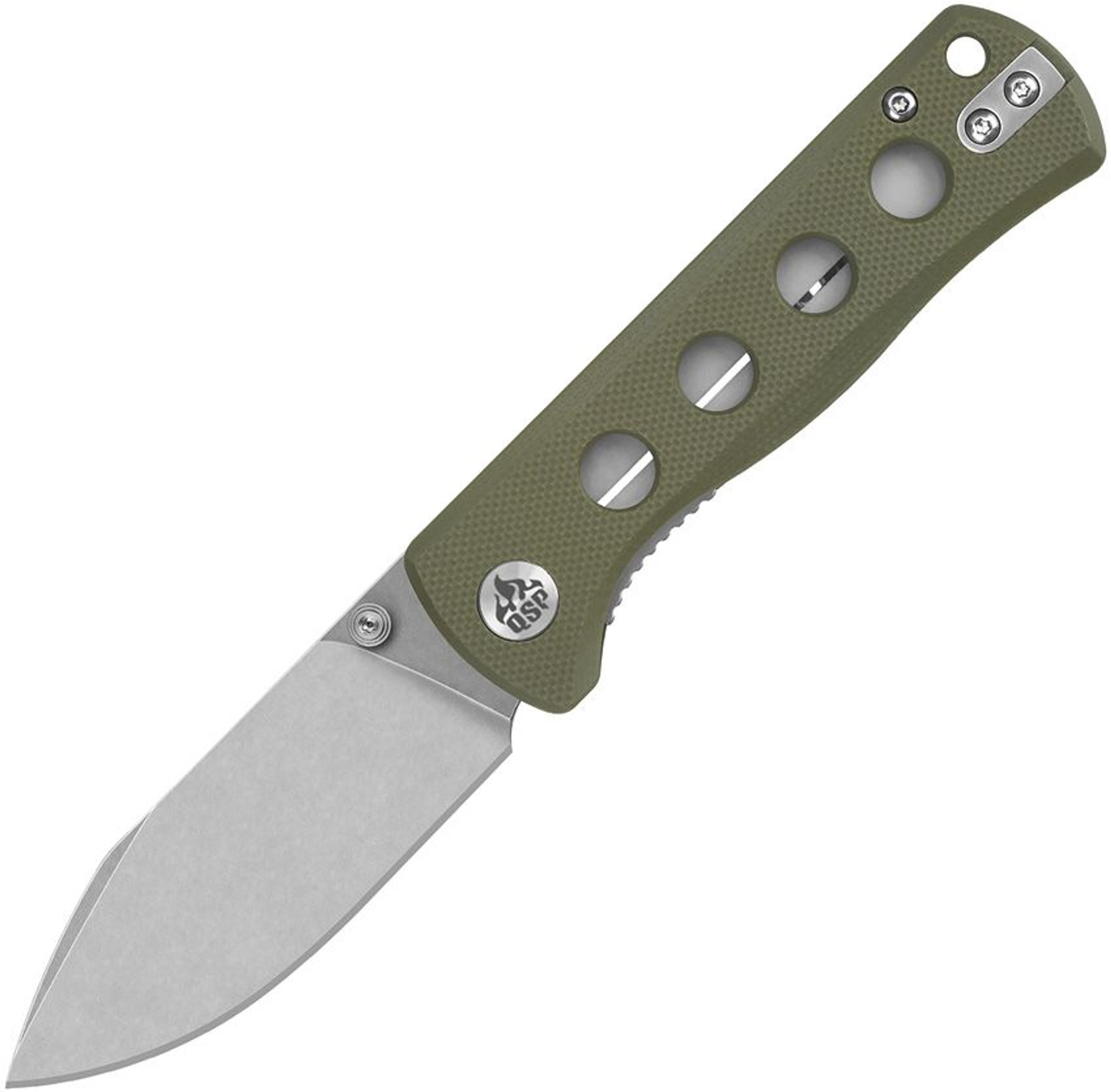 Canary Linerlock Olive G10