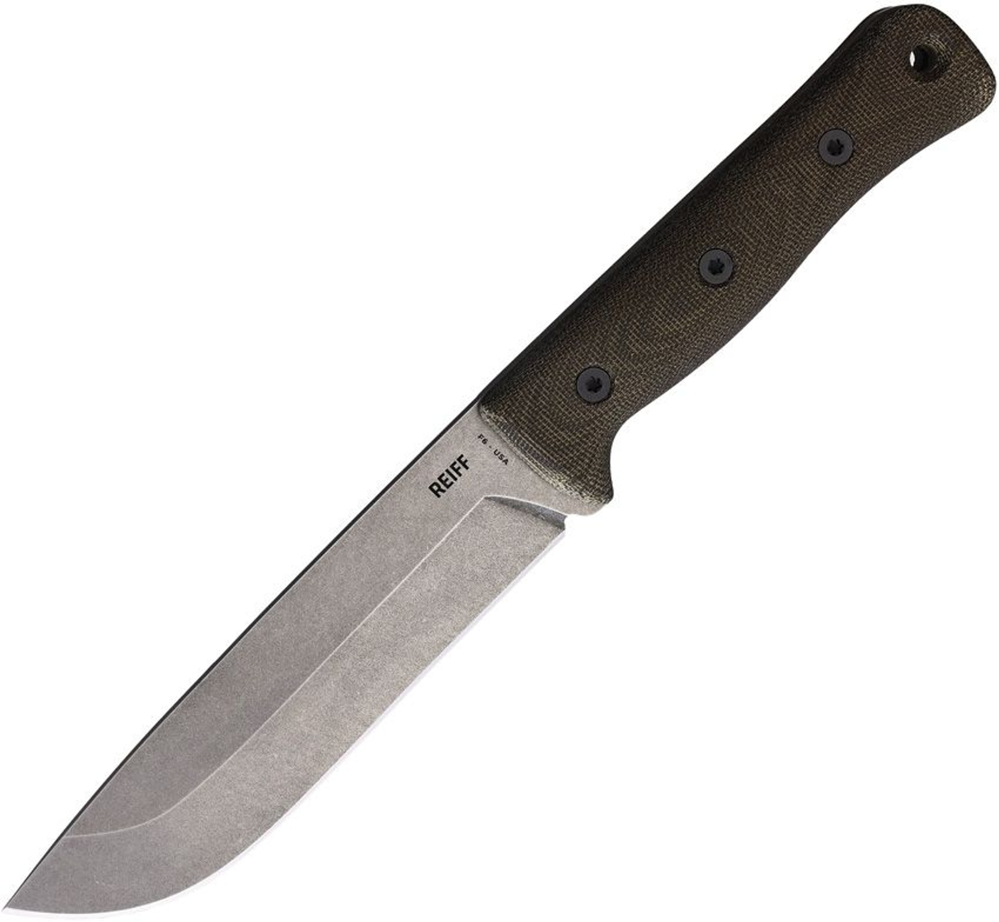 Reiff Knives F6 Leuku Survival Knife GCM