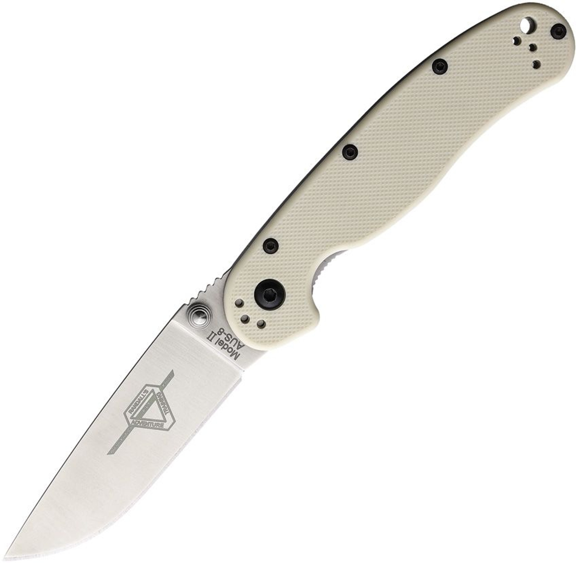 RAT II Linerlock Ivory G10