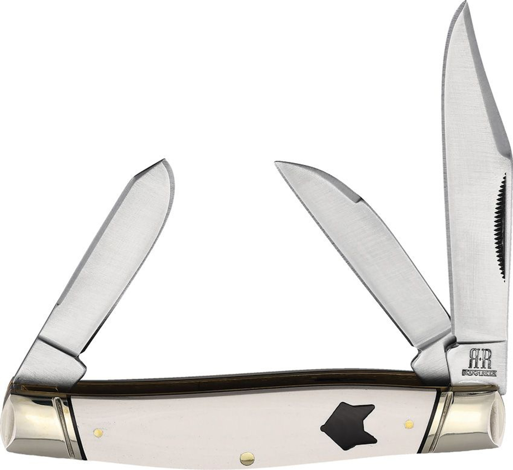 Stockman White Micarta