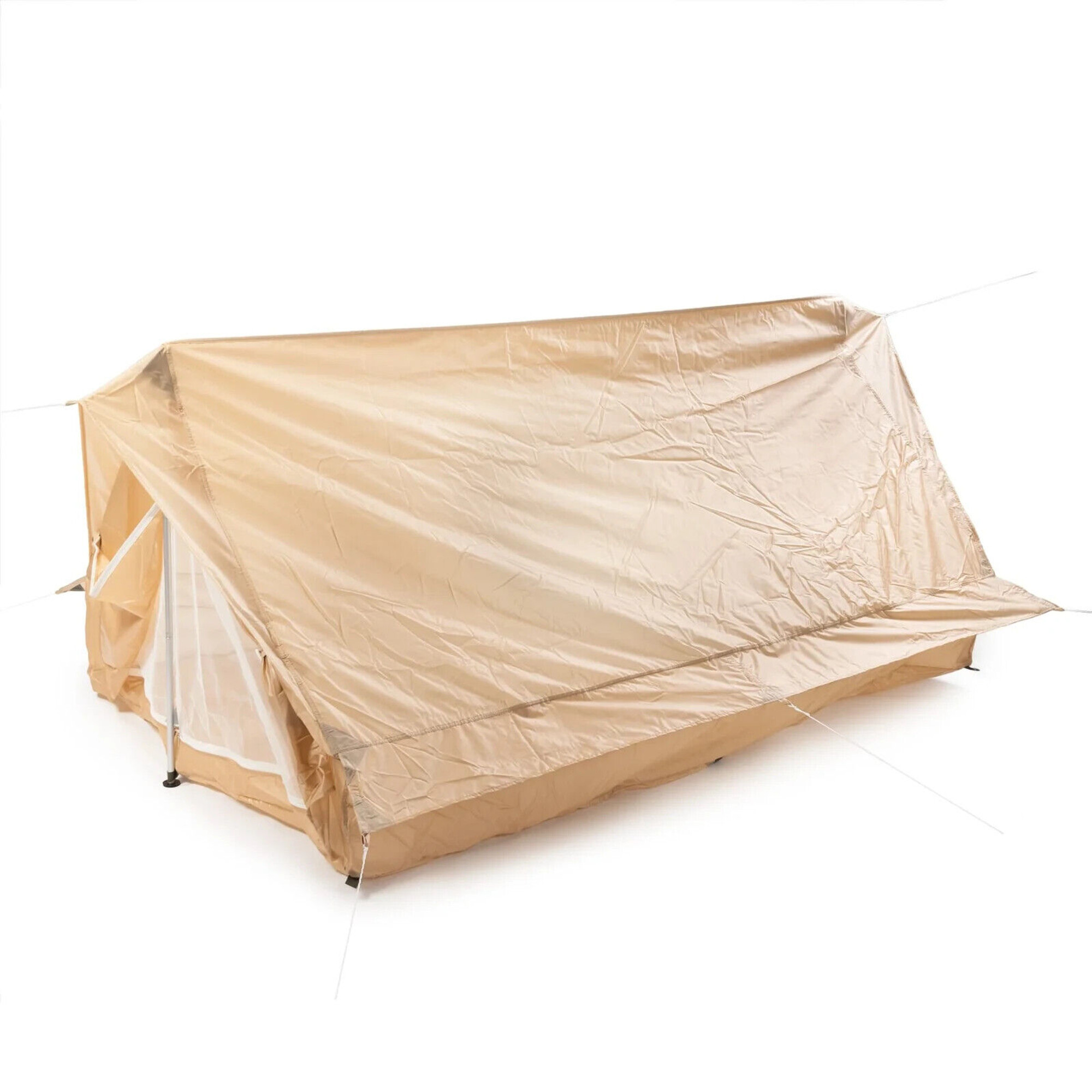 French Tan 2-Man F1 Tent w/Ground Sheet