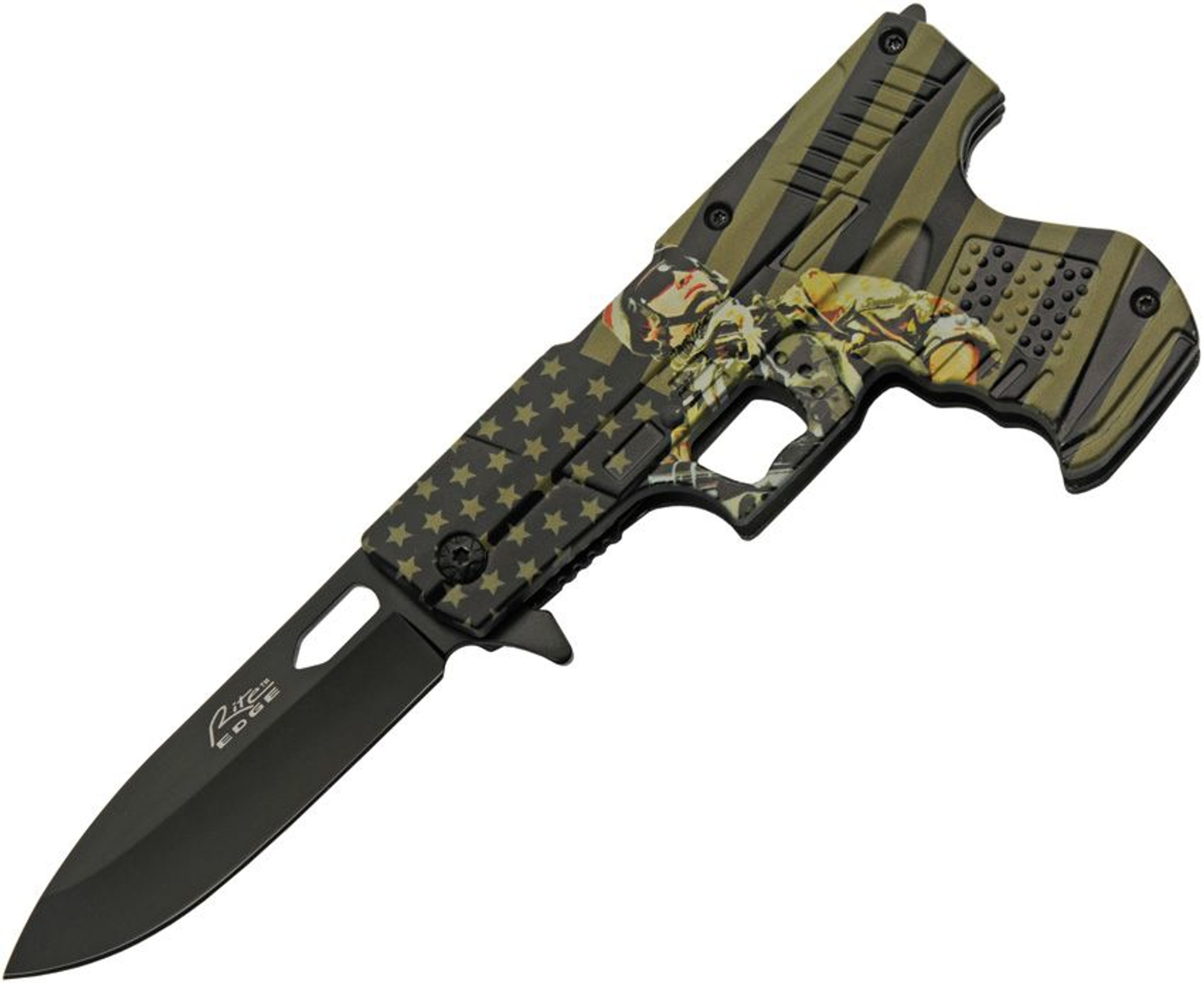 Gun Linerlock A/O Soldier