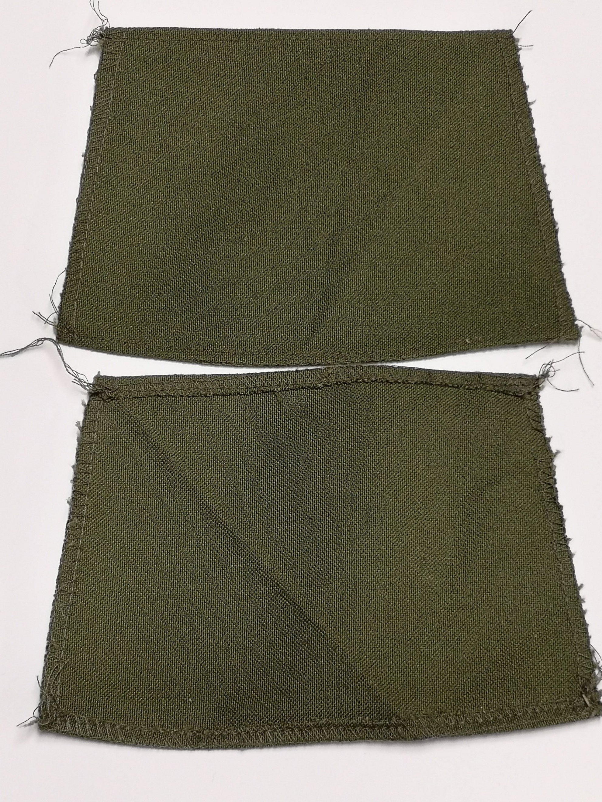 Canadian Armed Forces Green Rank Epaulets Unsewn - Blank
