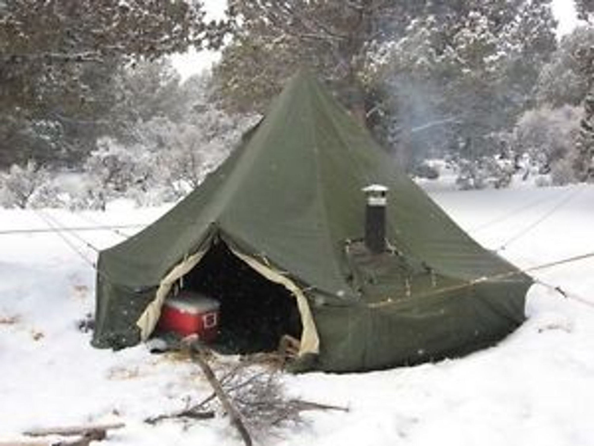 5 Man Canadian Arctic Bell Tent - Damaged