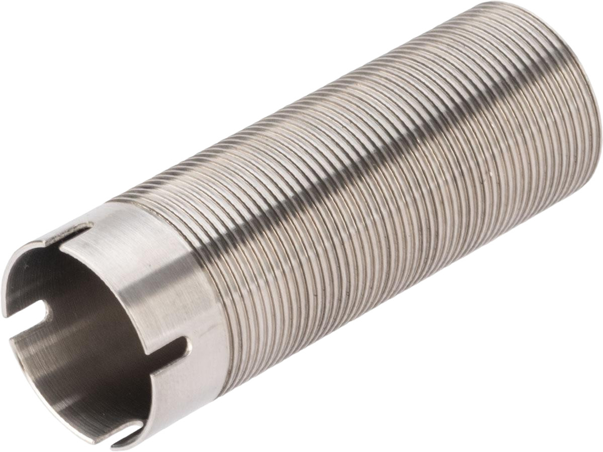 Angel Custom CNC Advanced Stainless Ribbed Airsoft AEG Cylinder (Model: Type 1)