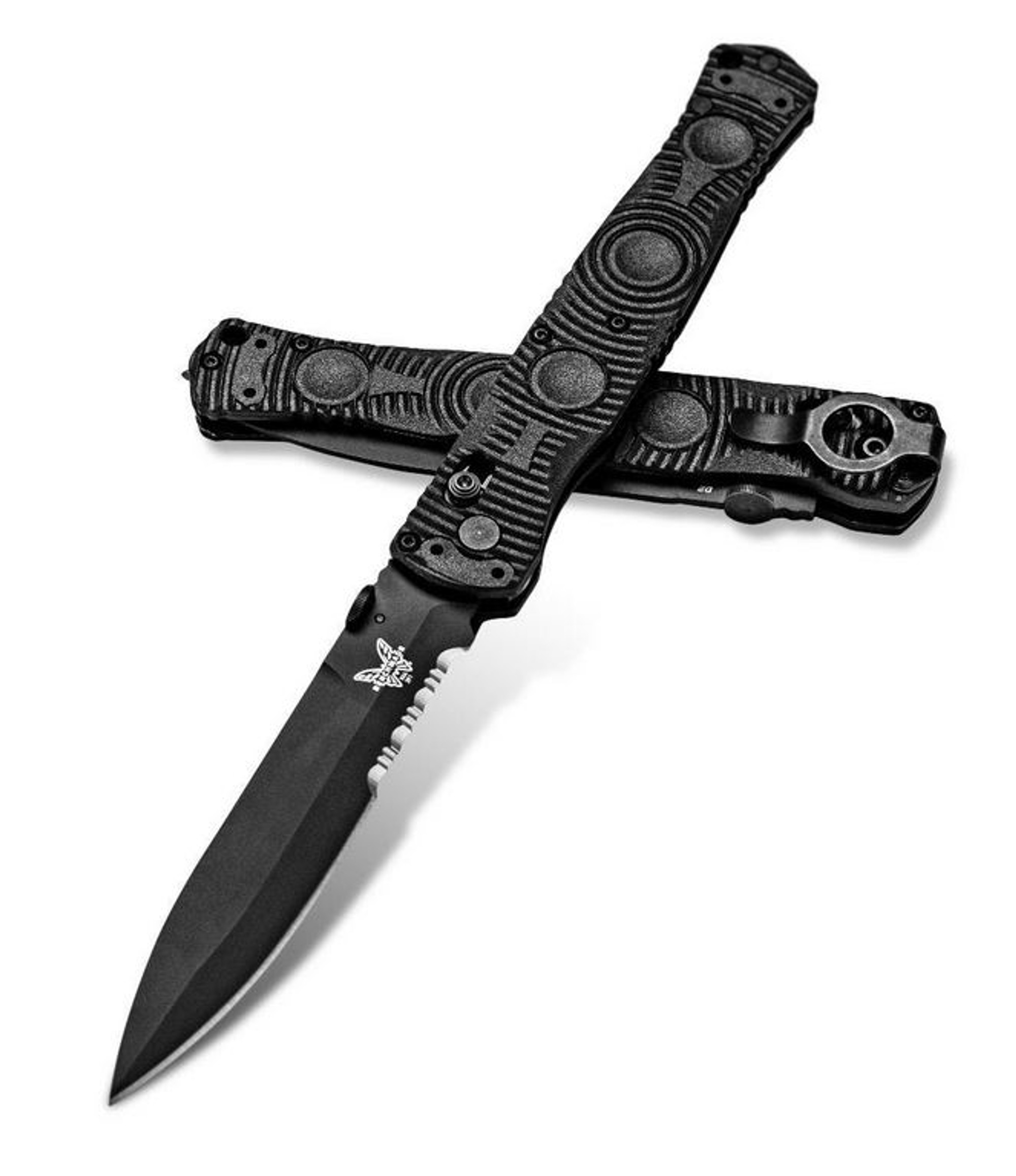 Benchmade SOCP Folding Knife, D2 Steel, Carbon Fiber Elite