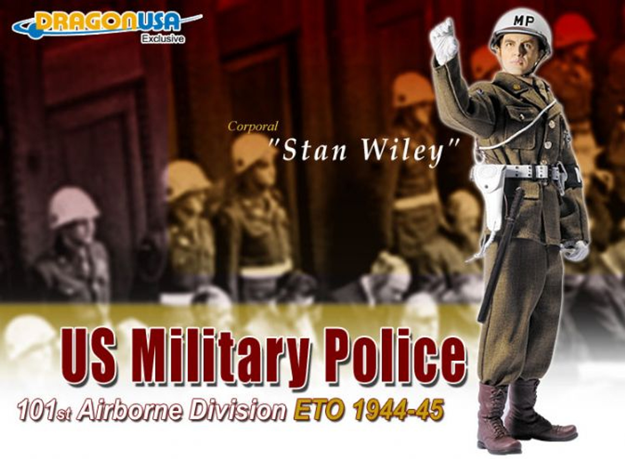 "Stan Wiley", U.S. Military Police, 101st Airborne Division, ETO 1944-45 (Corporal)