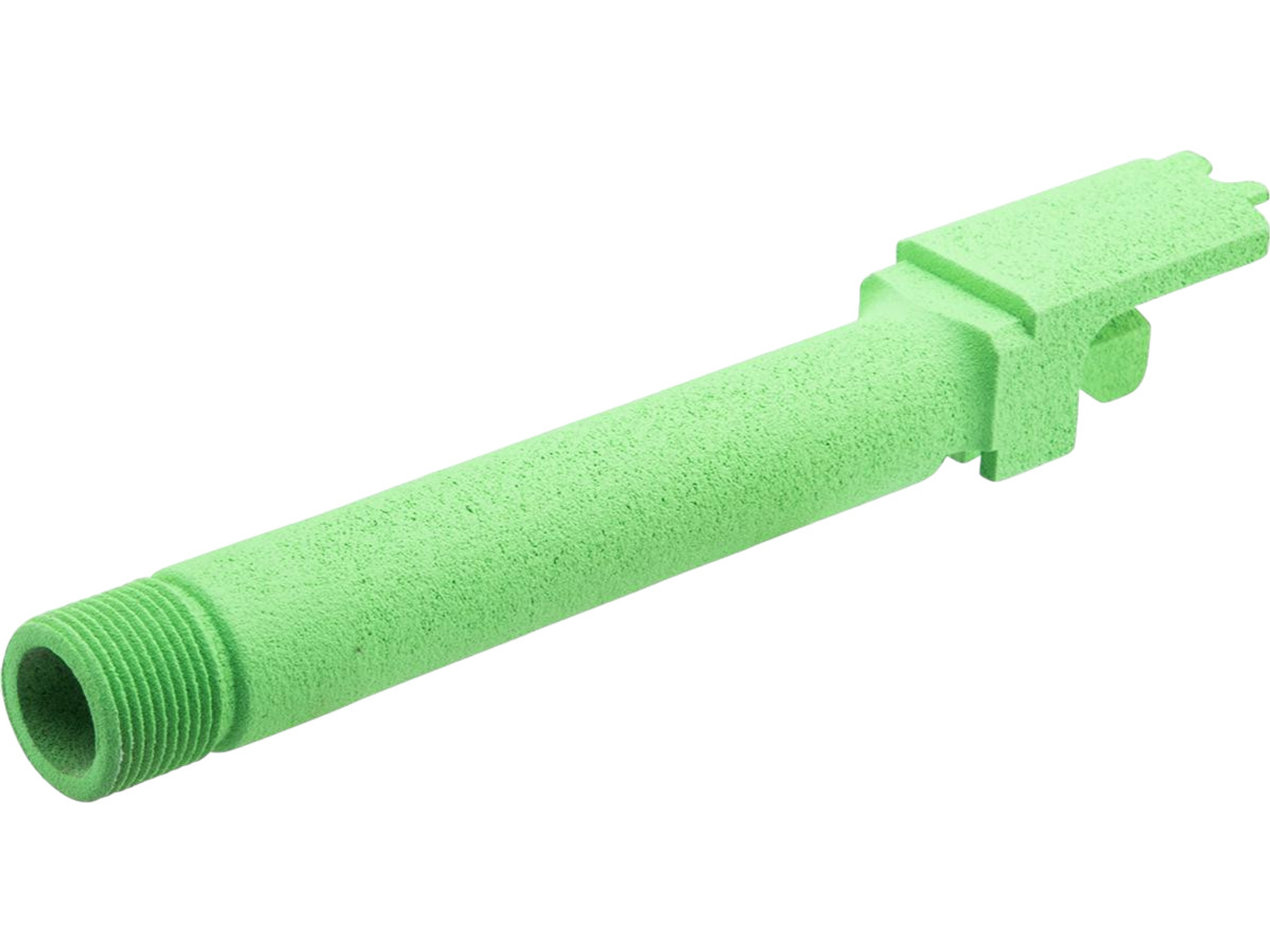 Tapp Airsoft 3D Printed Threaded Barrel w/ Custom Cerakote for Tokyo Marui M&P Gas Blowback Airsoft Pistols (Color: Parakeet Green)