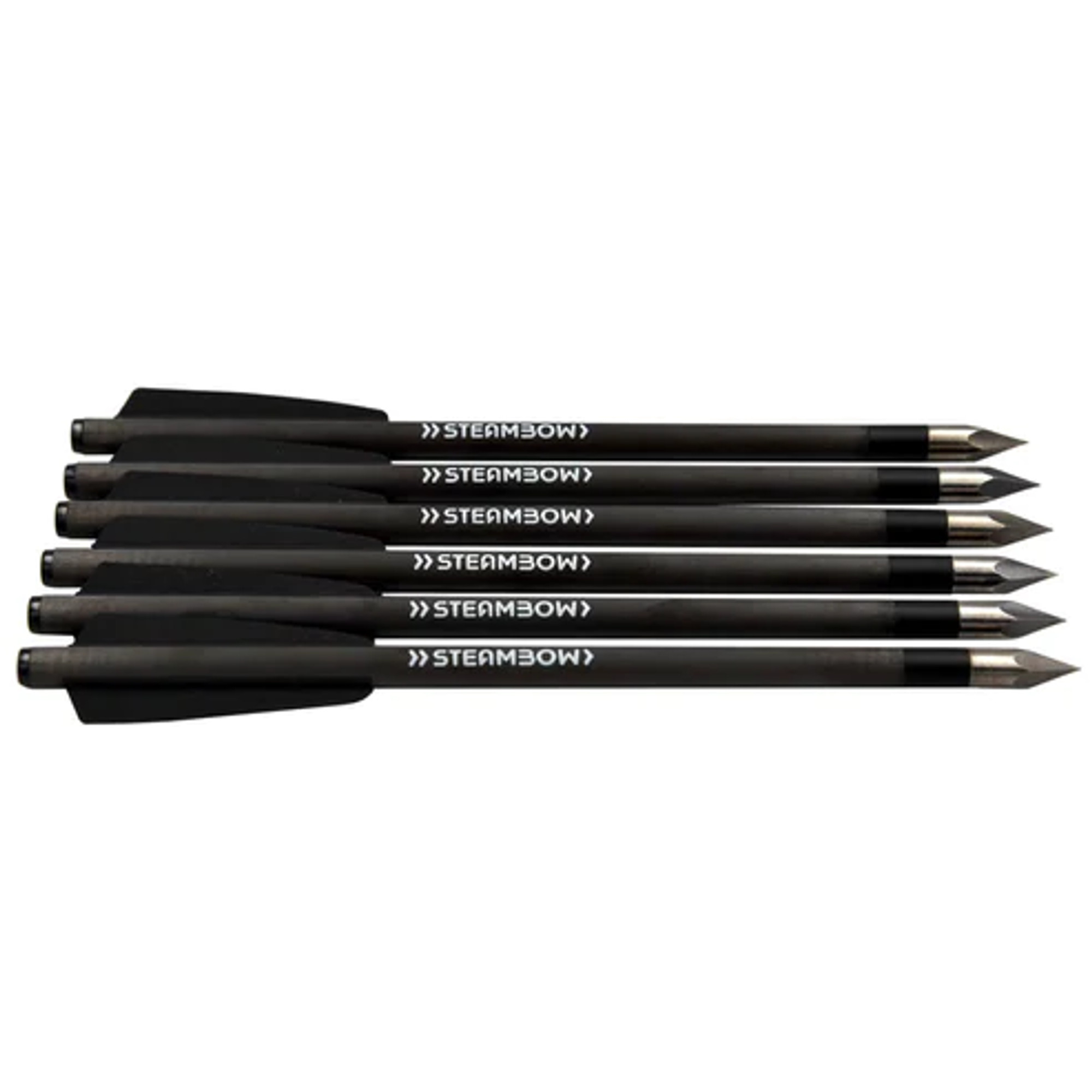 STEAMBOW AR-Series –  light Carbon-Bodkin Arrows 6 PK