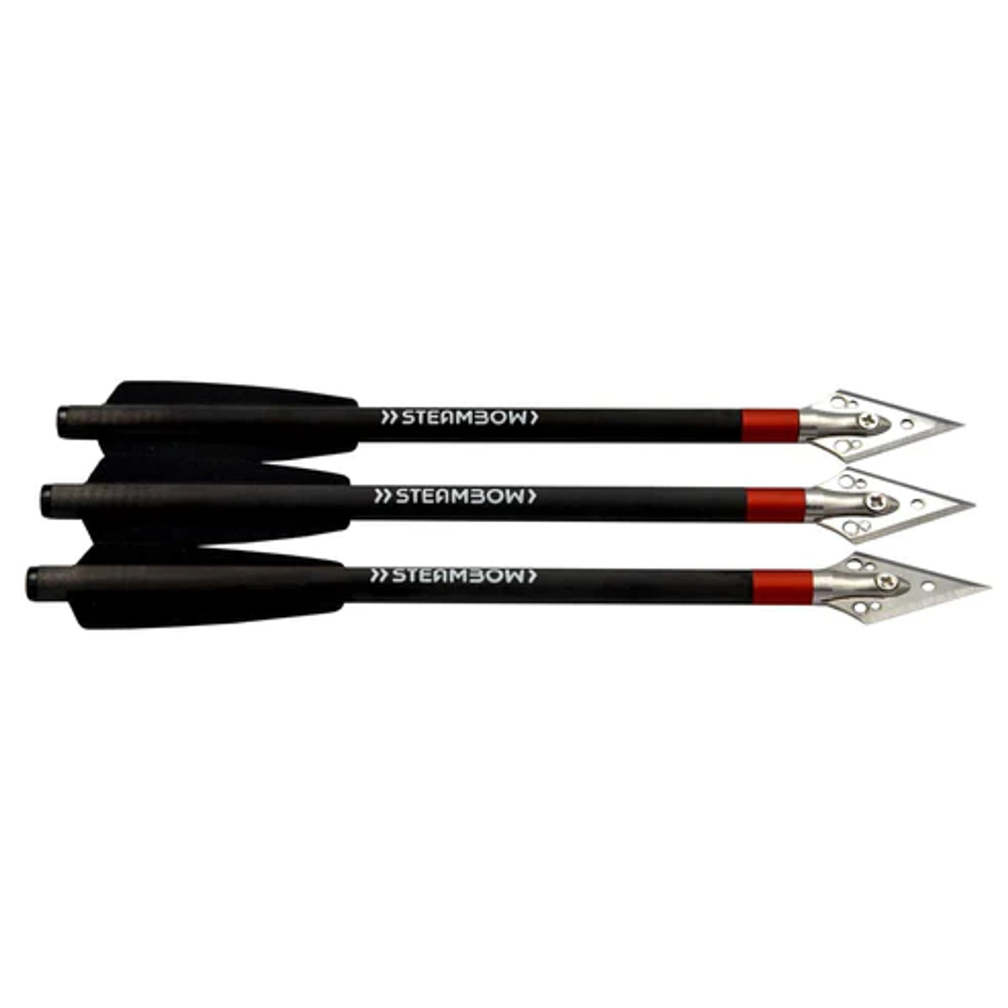 STEAMBOW AR-Series –  light Carbon-Hunting Arrows 3 PK