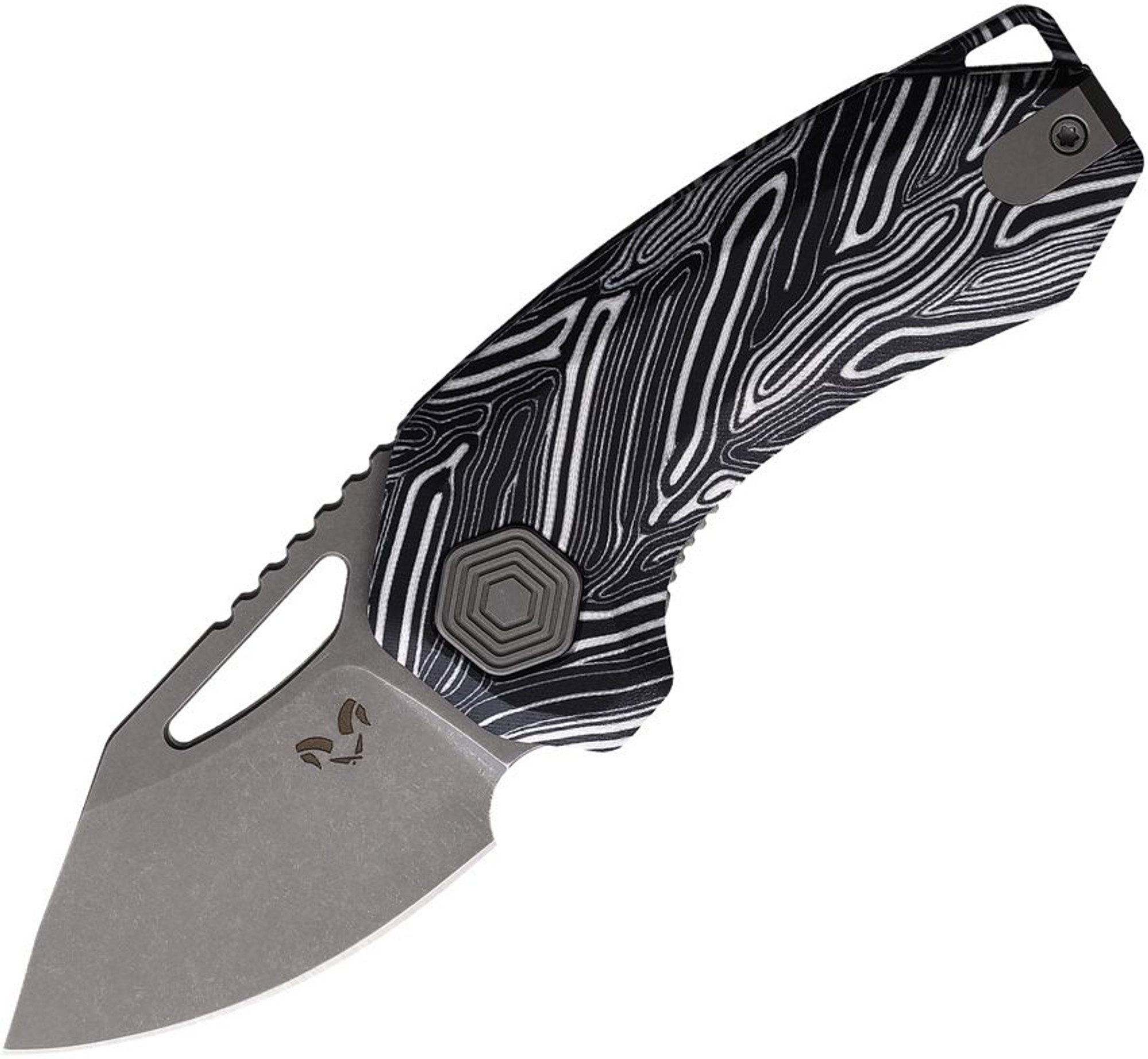 Anzu Linerlock Blk/white G10