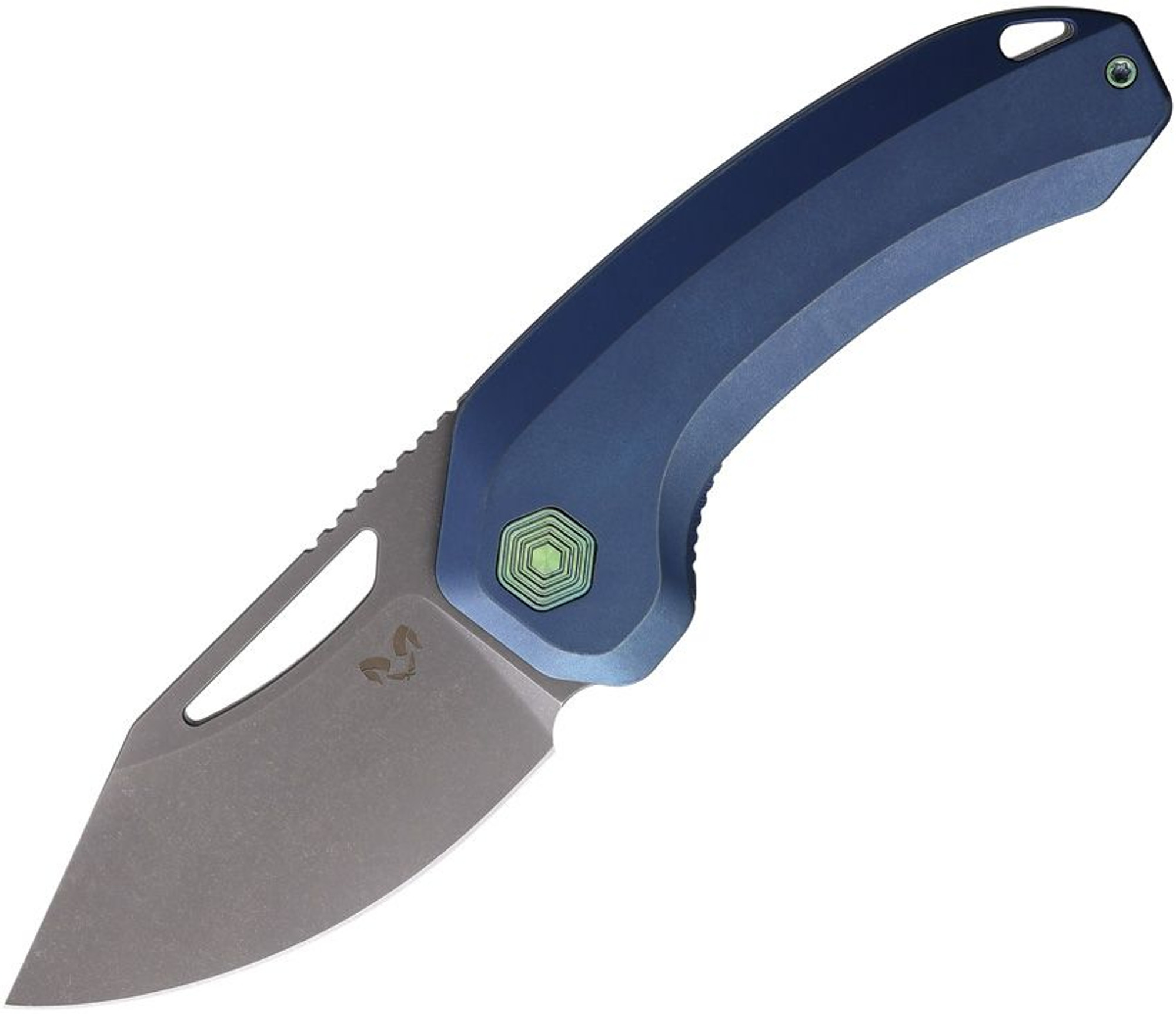 Anzu XL Linerlock Blue Ti